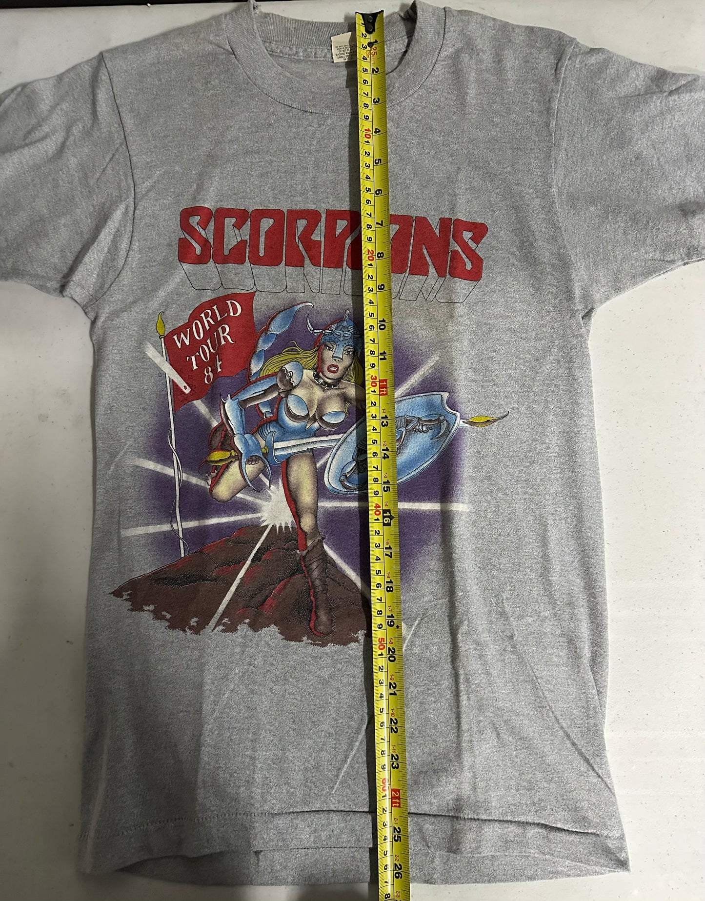 Vintage Scorpions 1984 World Tour T-Shirt