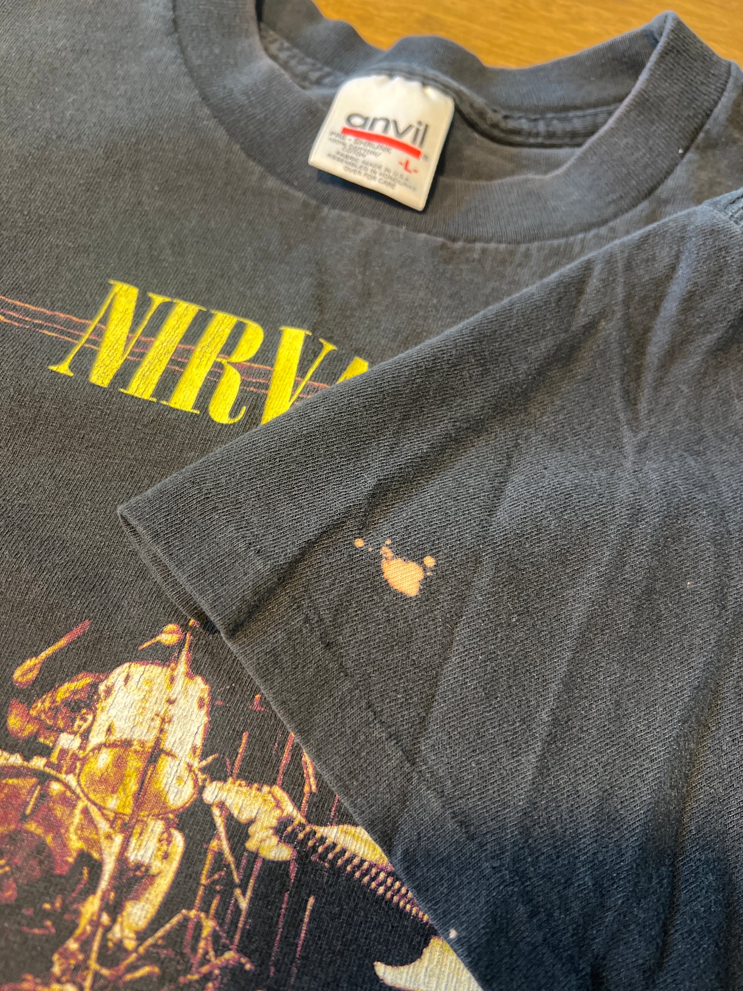 Vintage 90s Nirvana From the Muddy Banks of the Wishkah tee Shirt
