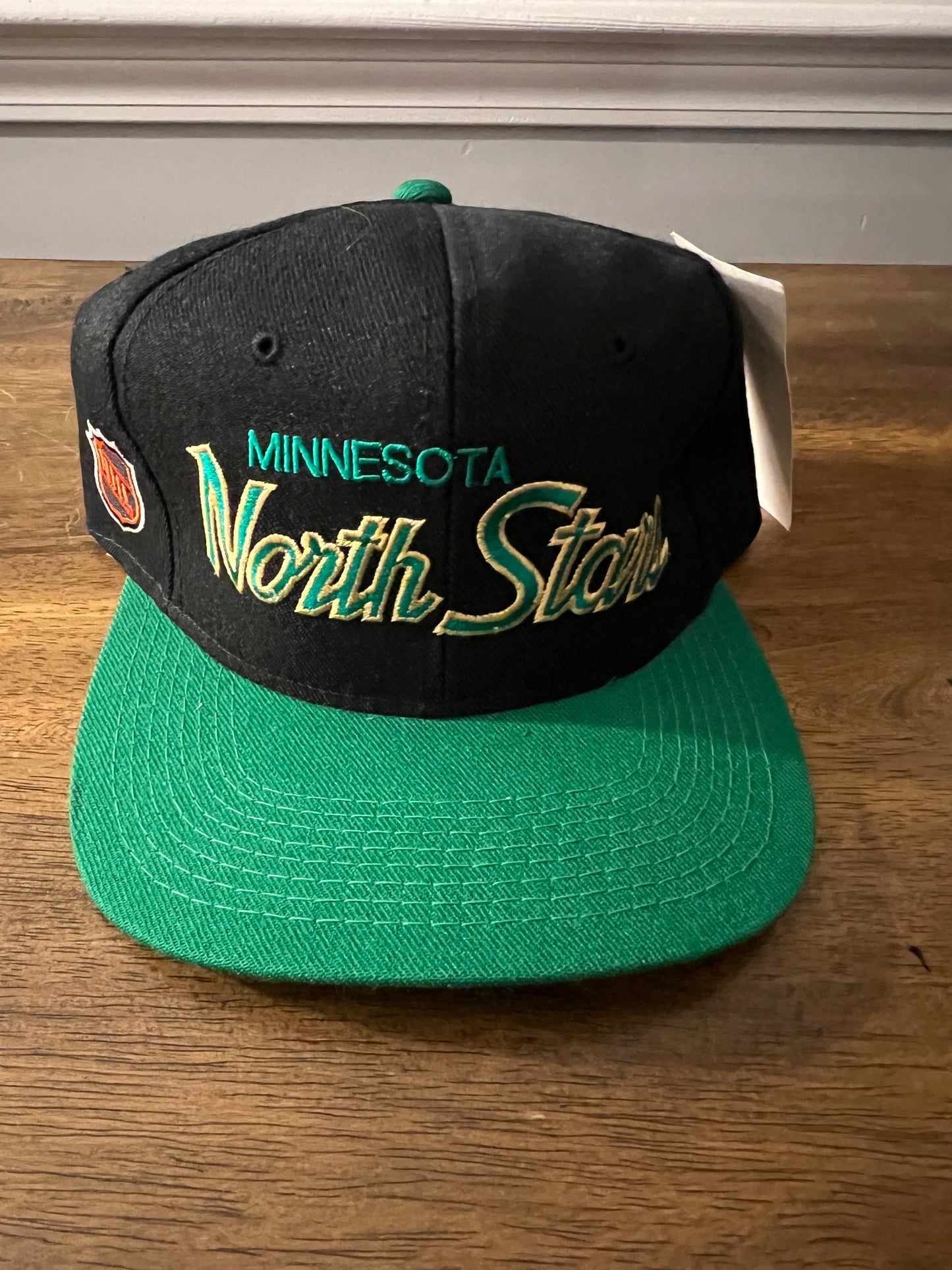 Vintage Minnesota North Stars Hockey SnapBack Hat Sports Specialties W/Tags