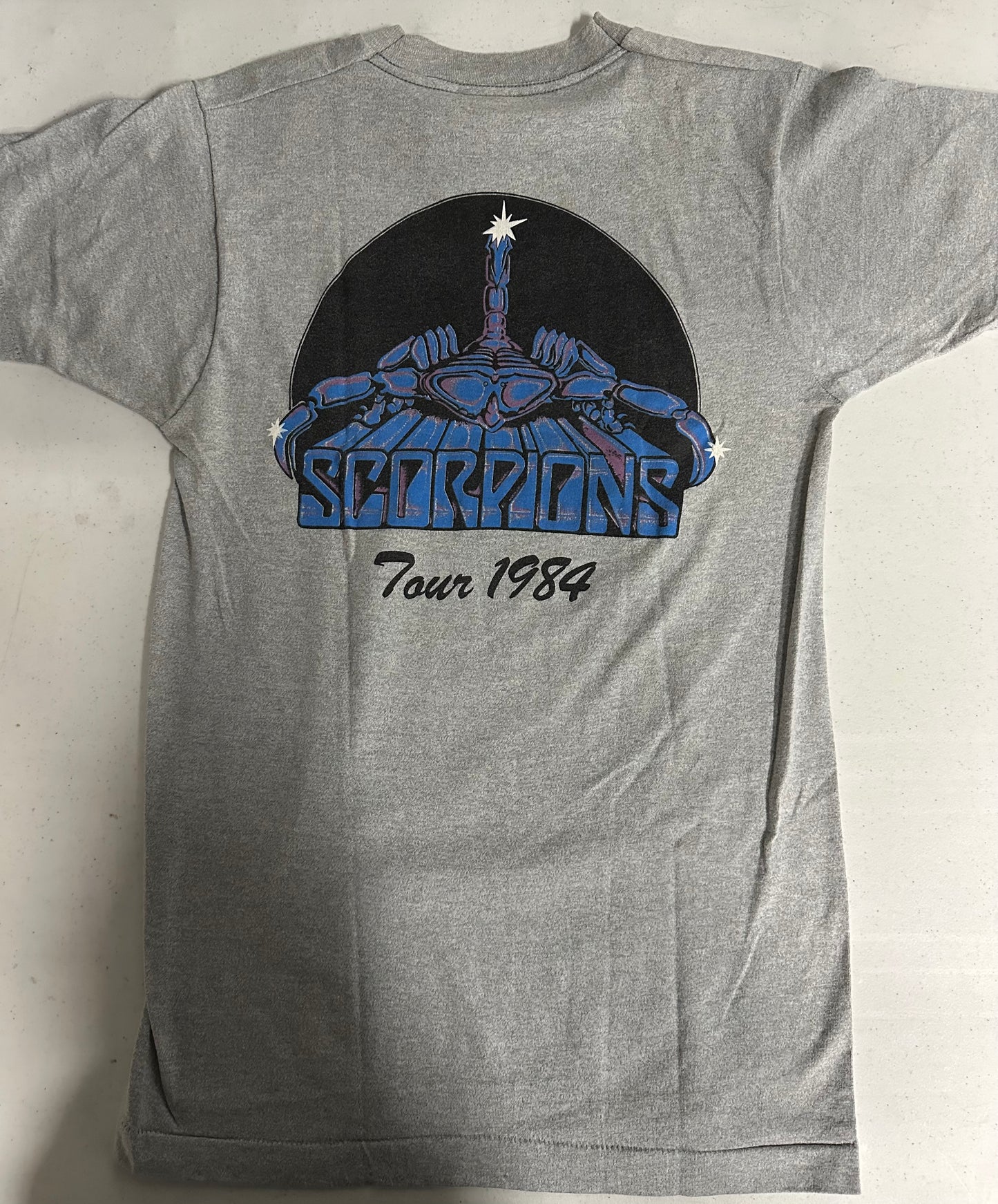 Vintage Scorpions 1984 World Tour T-Shirt