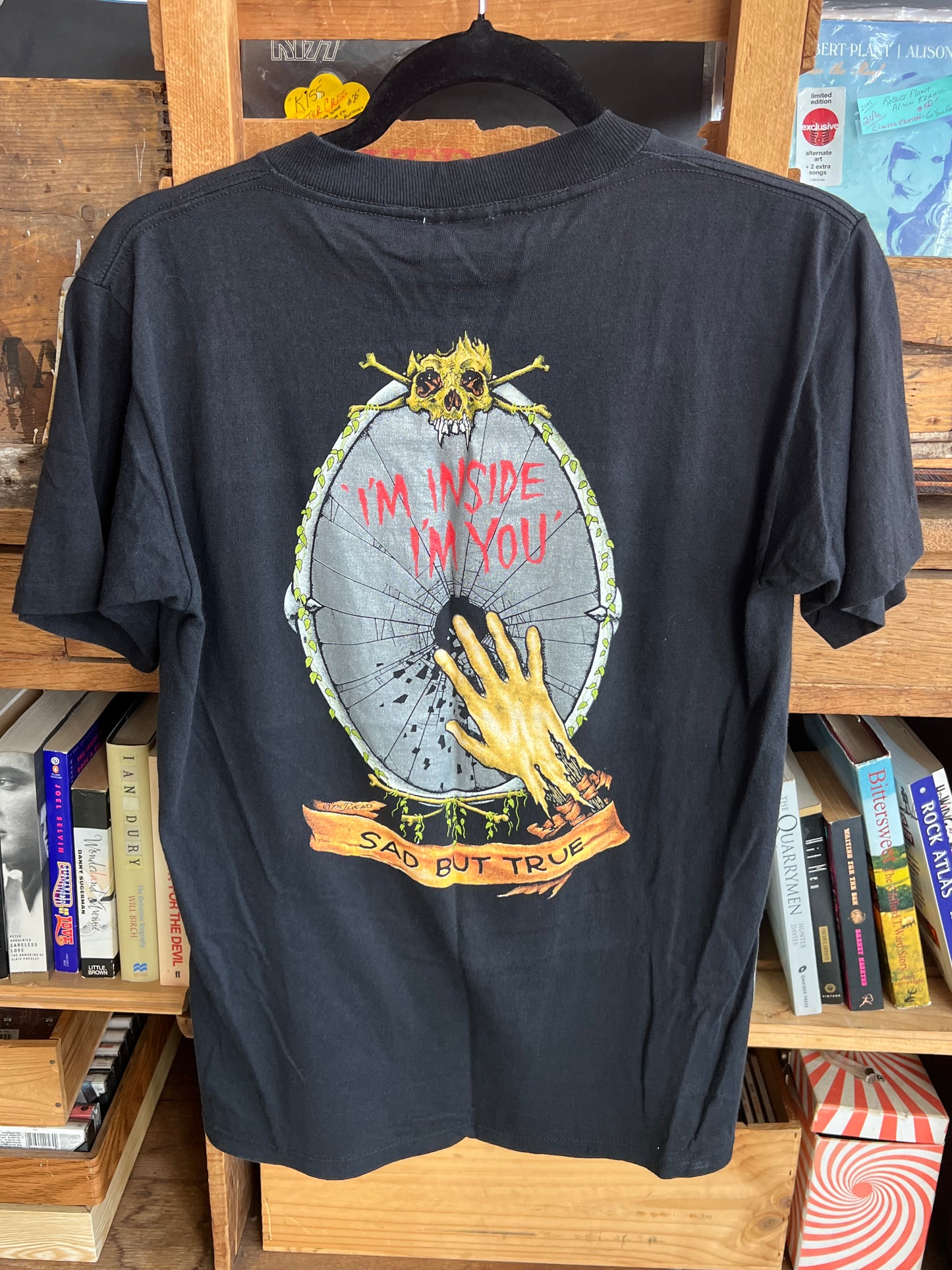 Vintage 90s Metallica Pushead I’m Inside You Concert Tee Band Shirt