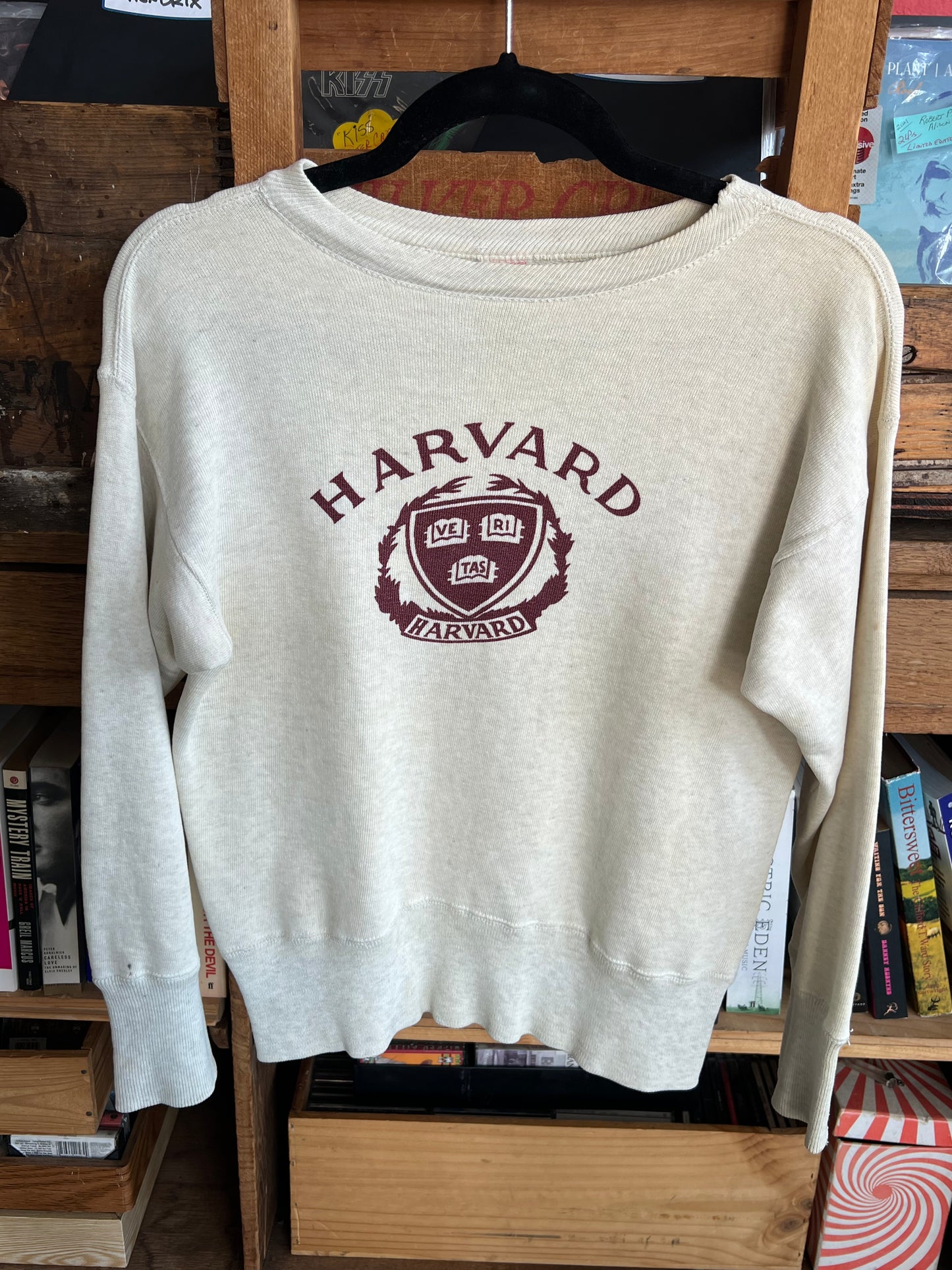 Vintage 50s Champion Running Man Harvard Crewneck Sweatshirt