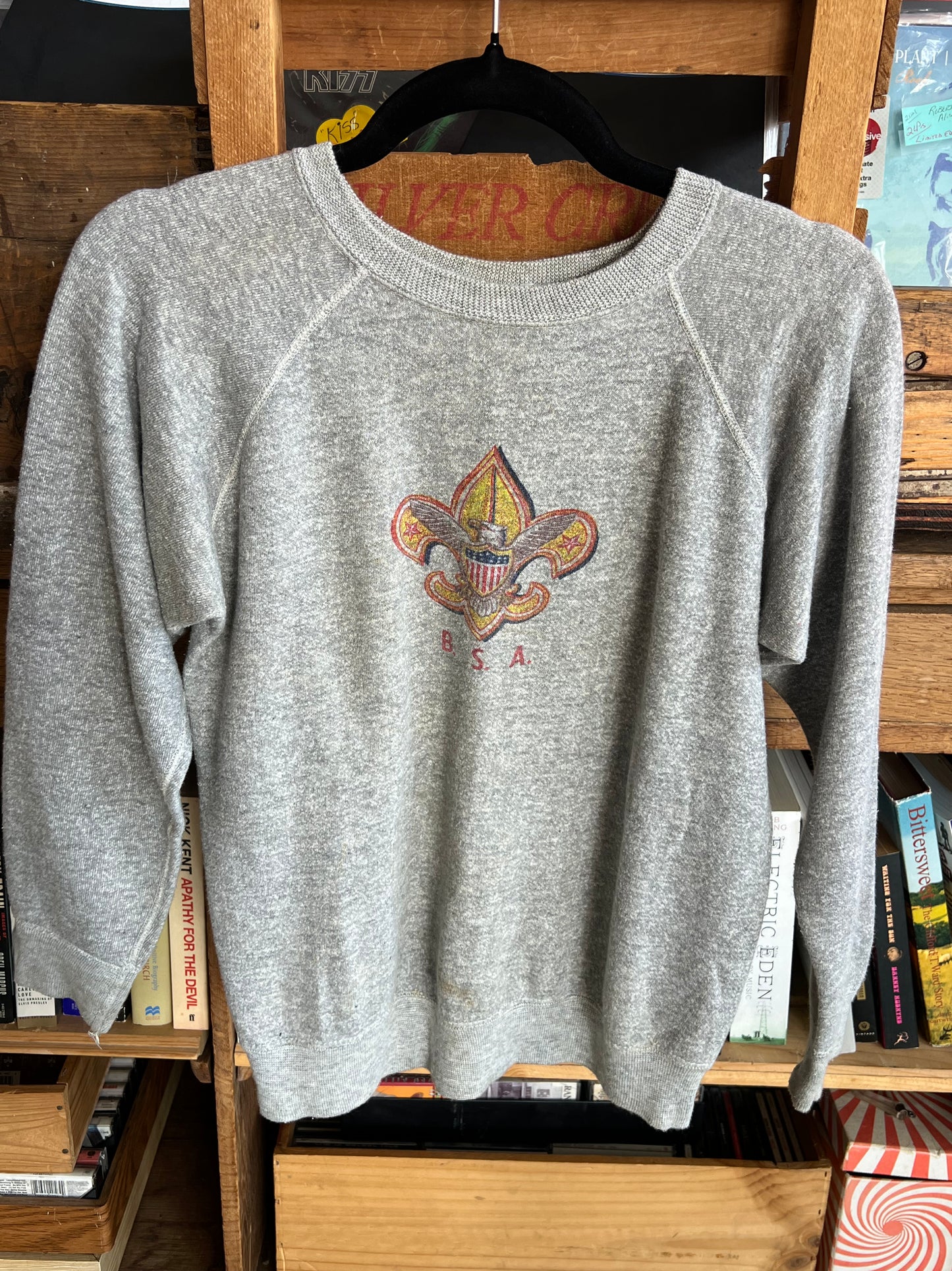 Vintage 1960s Boy Scouts Crewneck Sweatshirt