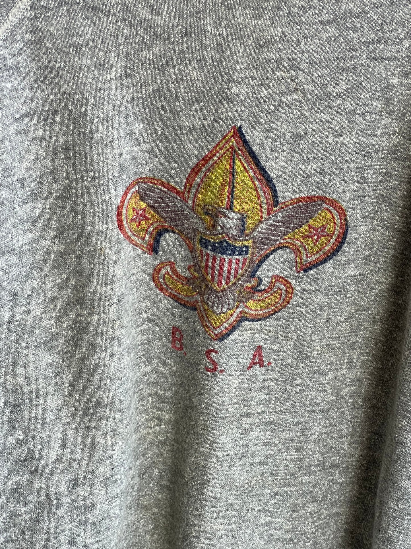 Vintage 1960s Boy Scouts Crewneck Sweatshirt