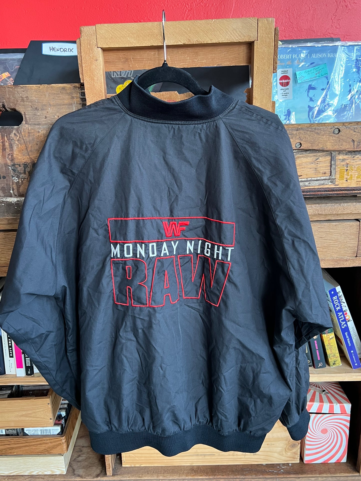 Vintage 90s WWF Monday Night Raw Jacket RARE