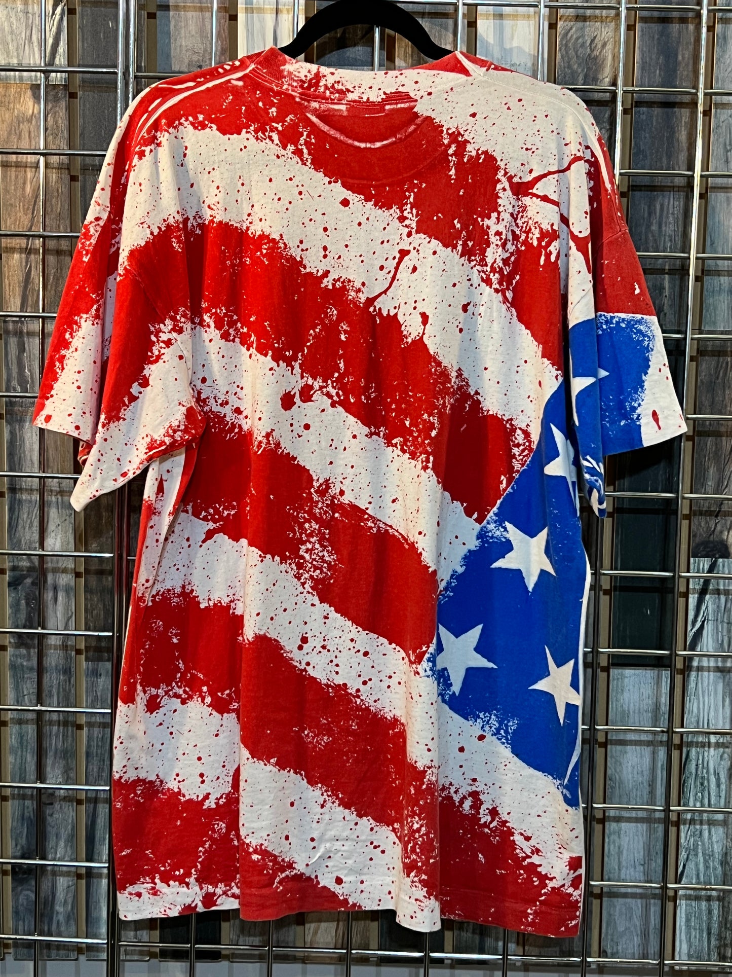 Vintage 90s Lex Luger AOP WWF Wrestling Shirt