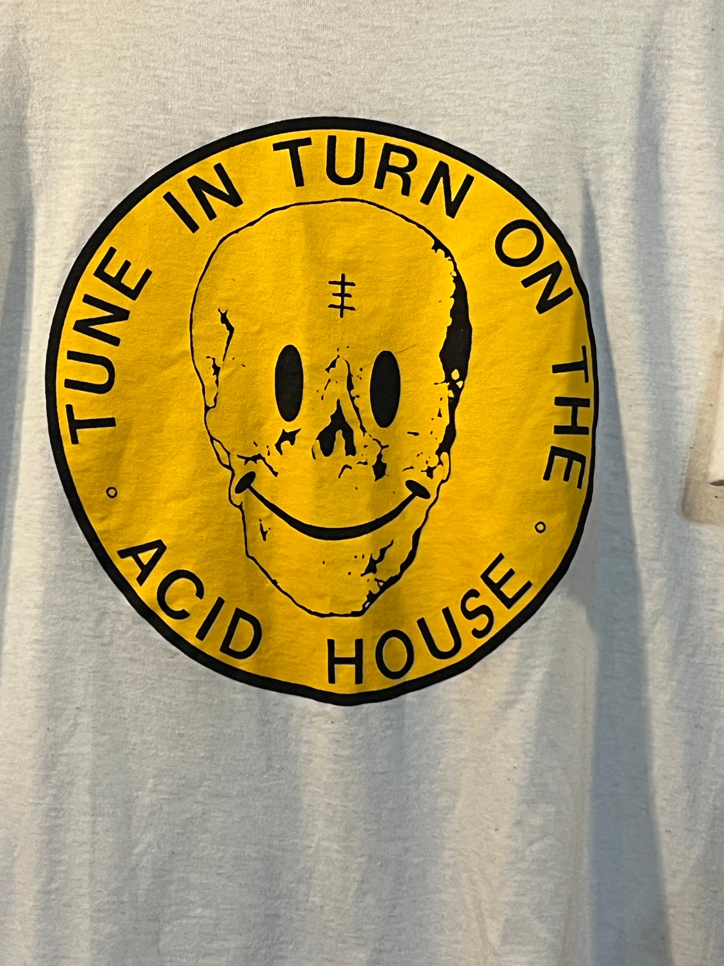 RARE 80s Acid House Tee Tune in Turn On the Acid House Shirt **RARE**