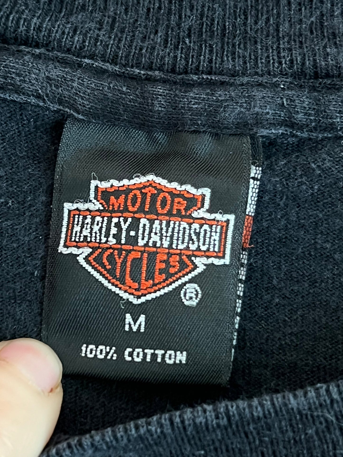 Vintage 90s Harley Lightning Tee Evolution Revolution Shirt