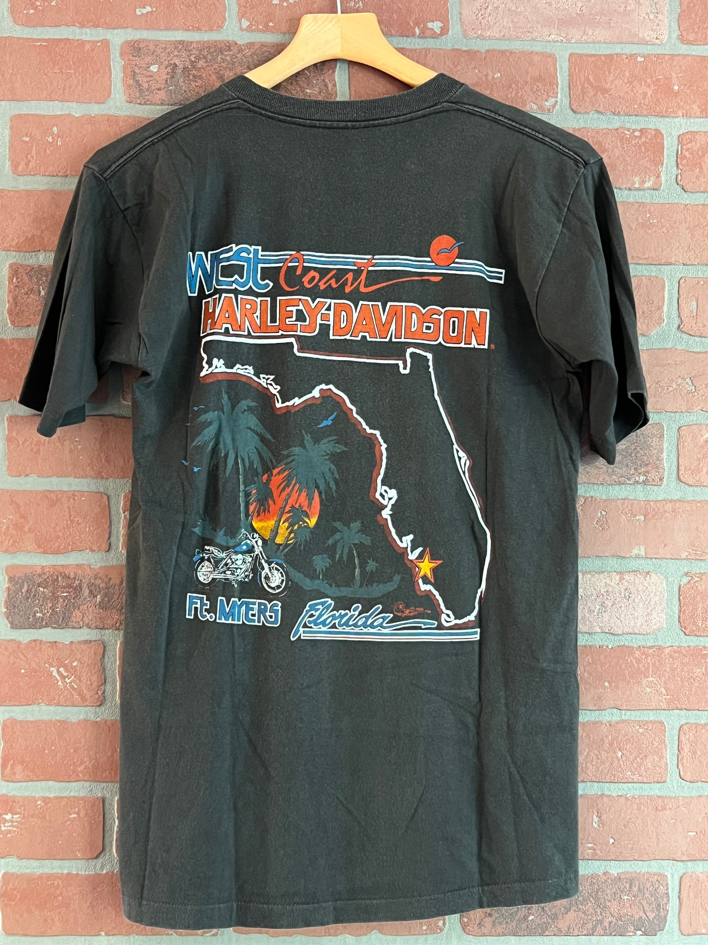 Vintage 80s Harley Davidson #1 in the South T Shirt