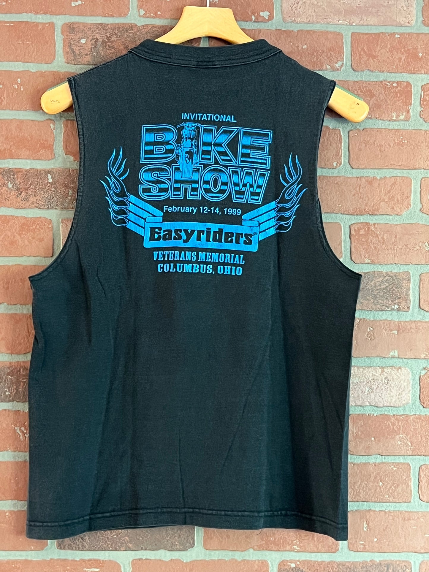Vintage 90s Harley Davidson Easy Riders Cutoff T Shirt