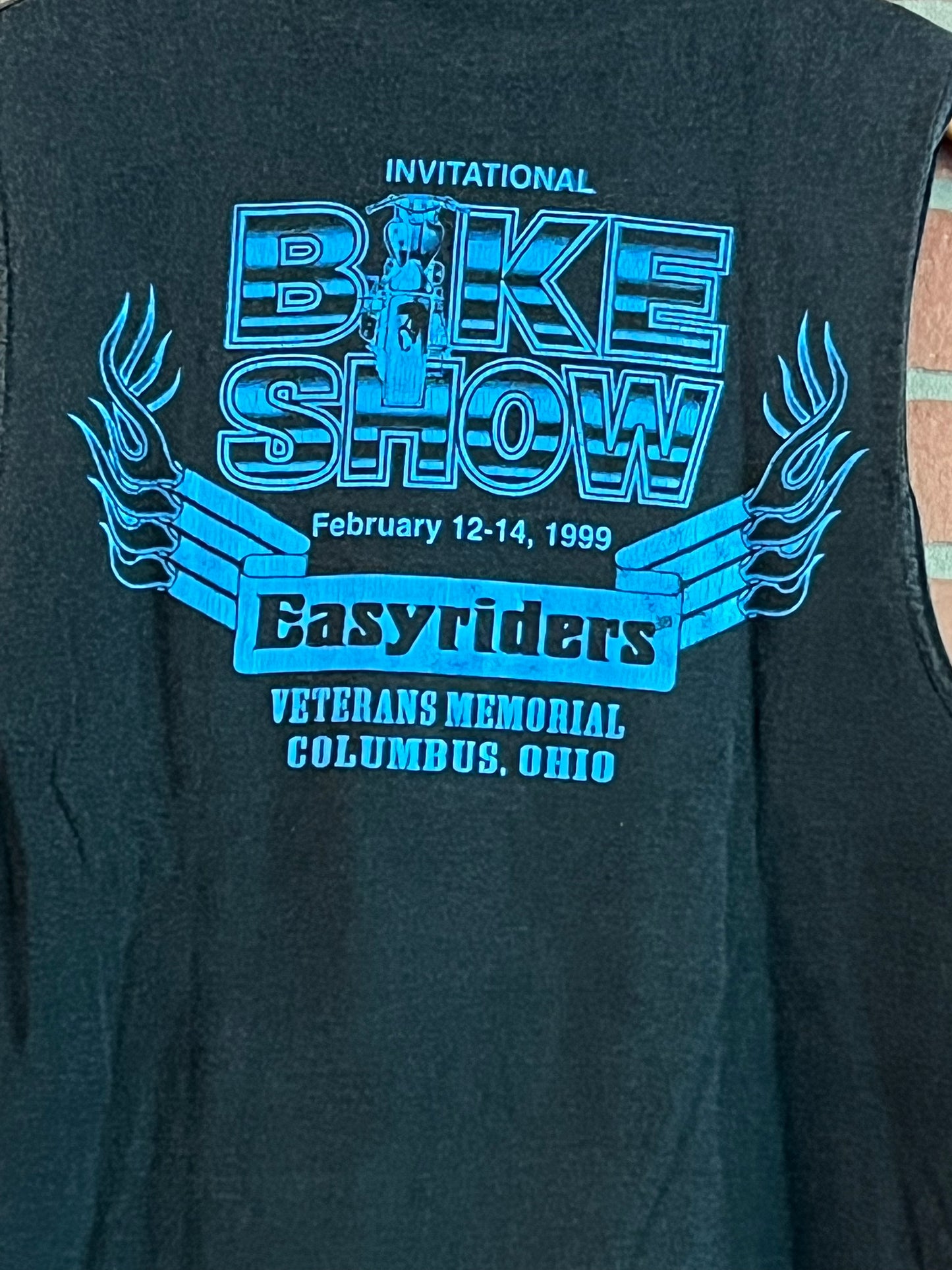 Vintage 90s Harley Davidson Easy Riders Cutoff T Shirt