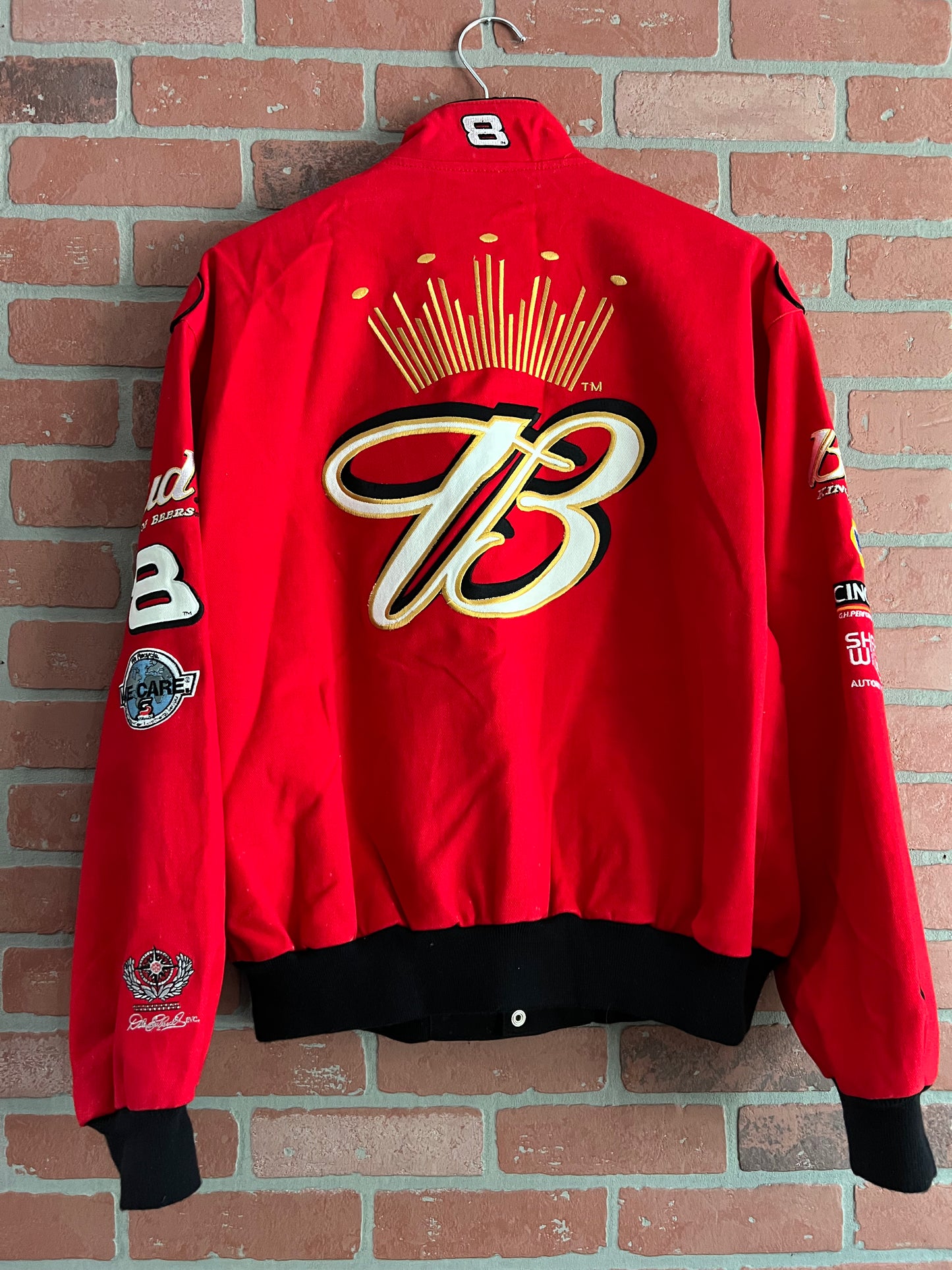 Vintage Dale Earnhardt Jr Budweiser NASCAR Chase Authentic Jacket