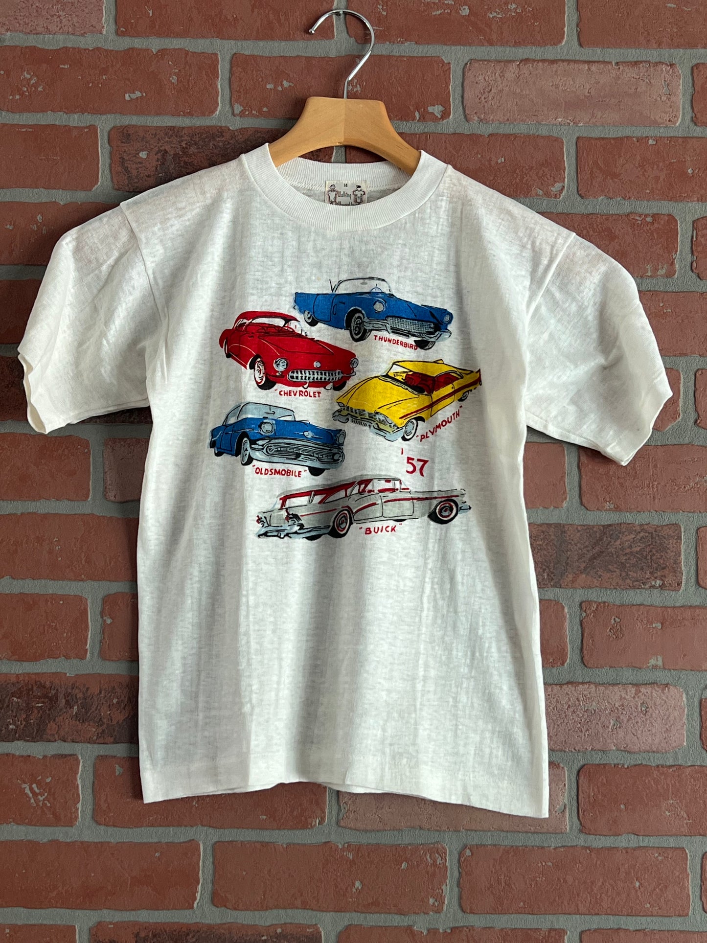 1950s Automobile Car Tee Deep Rock Gasoline Kids Shirt