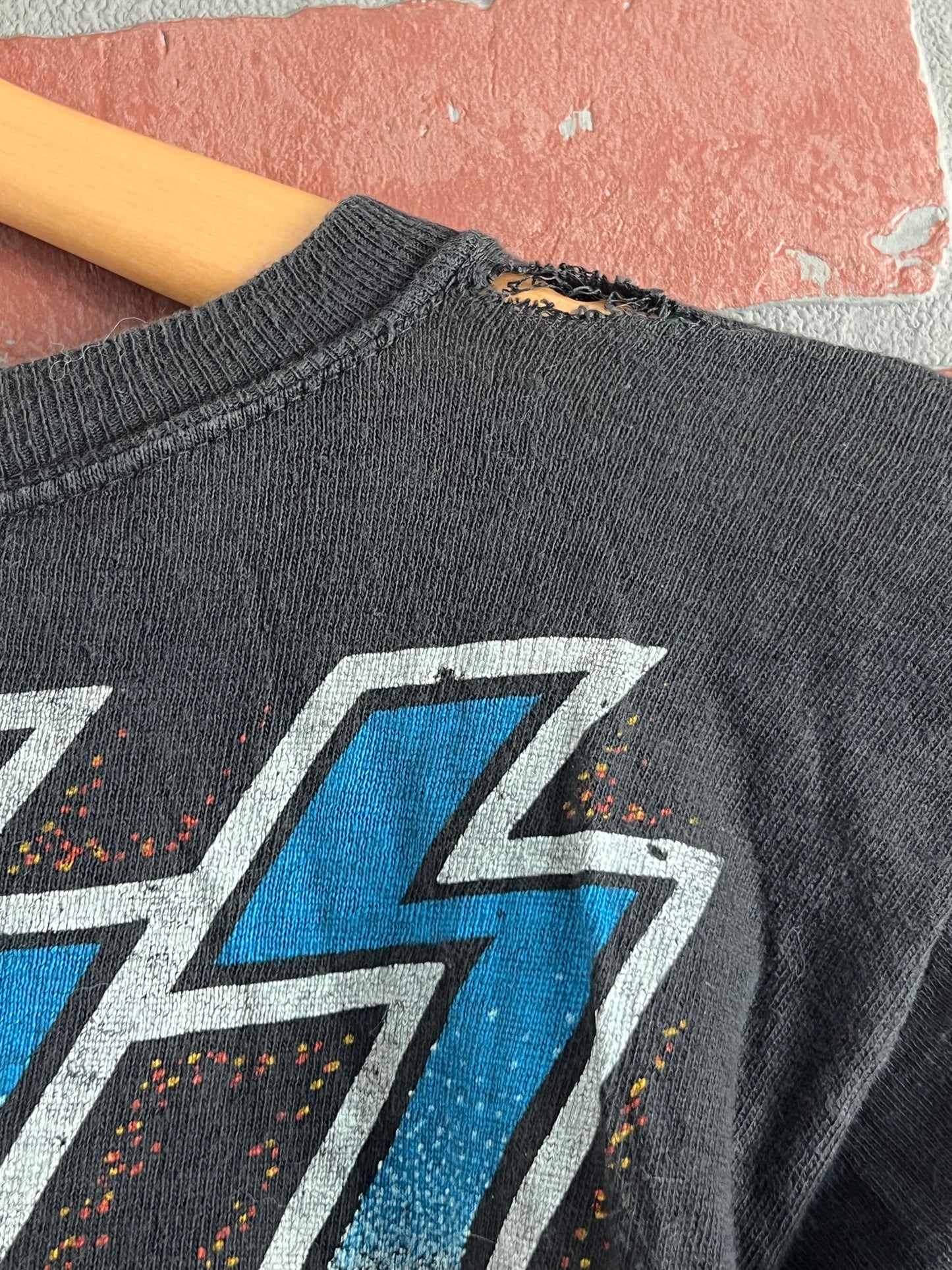 RARE 1979 Cheap Trick & Kiss Concert Tee Parking Lot Boot Band Shirt 70s