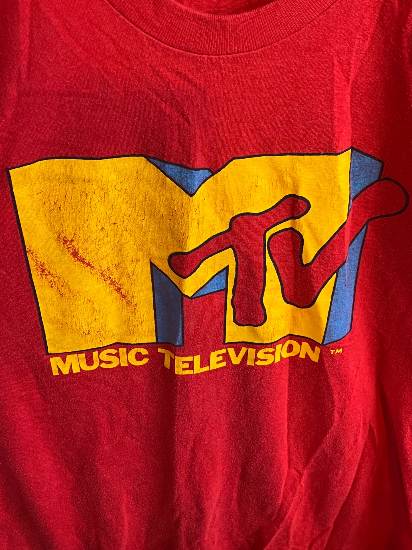 1980s I Want my MTV Single Stitch T Shirt Music TV Vintage Music Television Tee