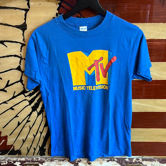 Vintage 1980s MTV Music Television Tee Shirt