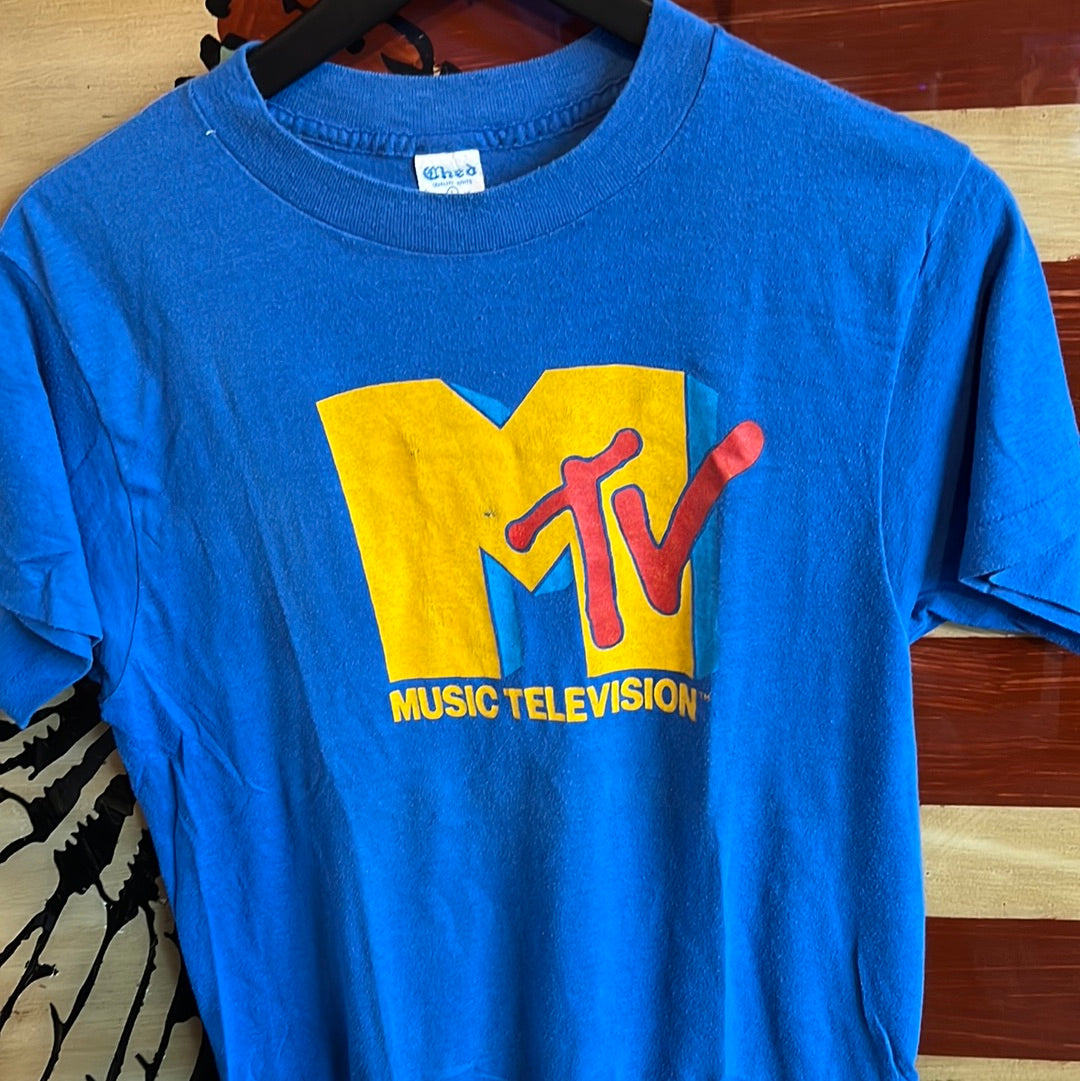 Vintage 1980s MTV Music Television Tee Shirt