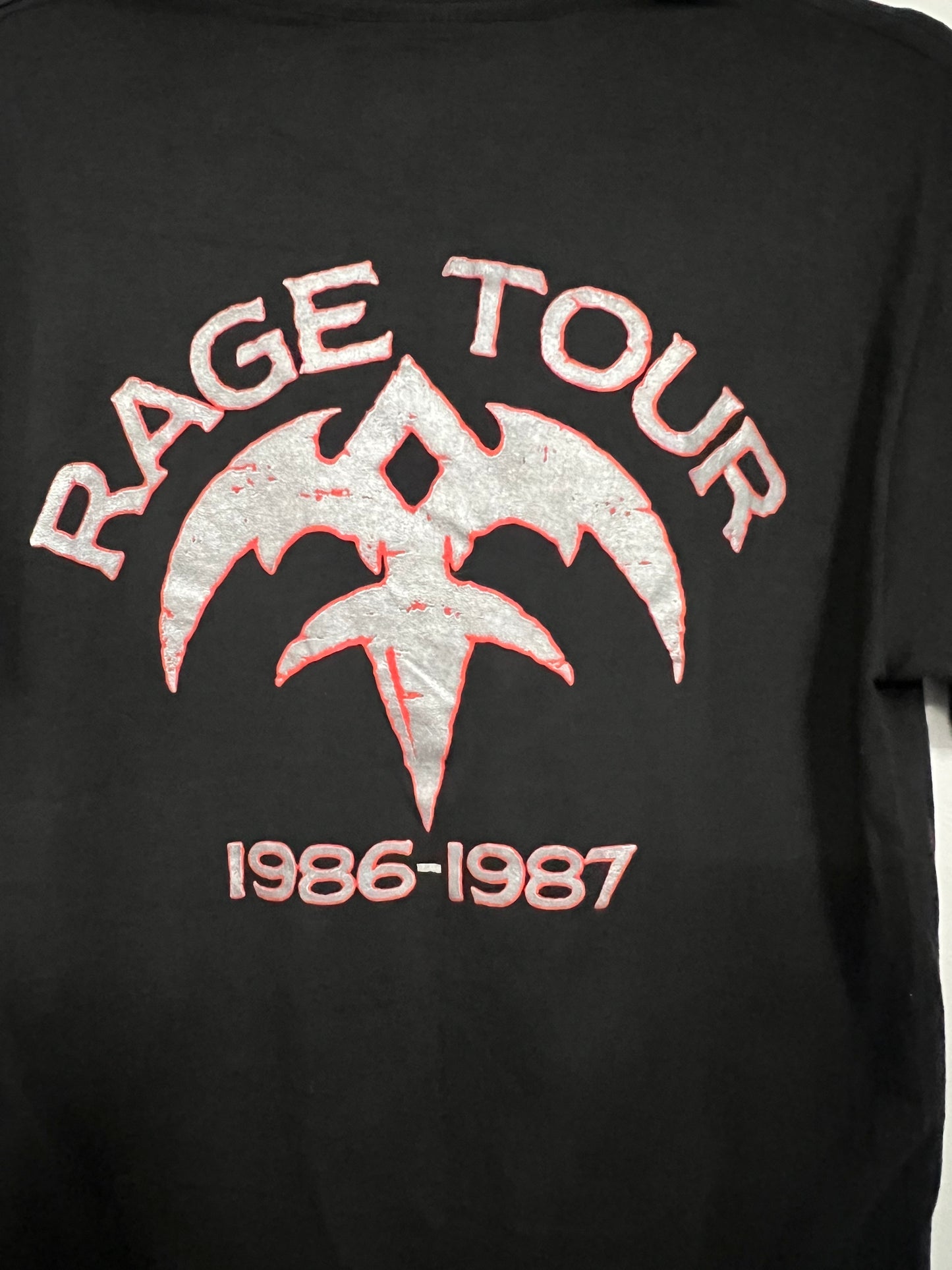 Vintage Queensryche Rage Tour 1986 1987 Tour T Shirt Sz M