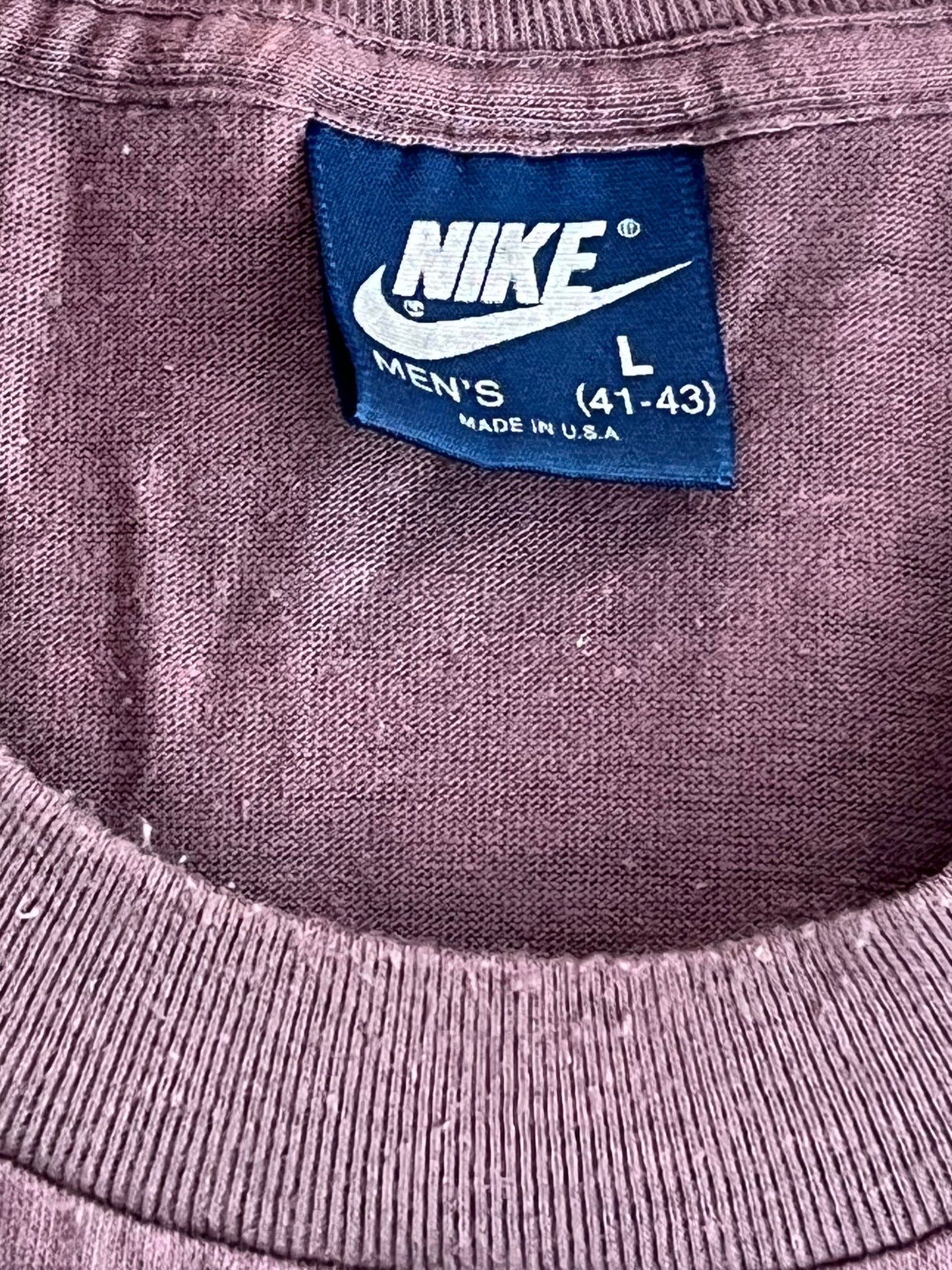 RARE 80s Nike Dunk Sneaker Promo Tee Shirt 1986 Nike RARE