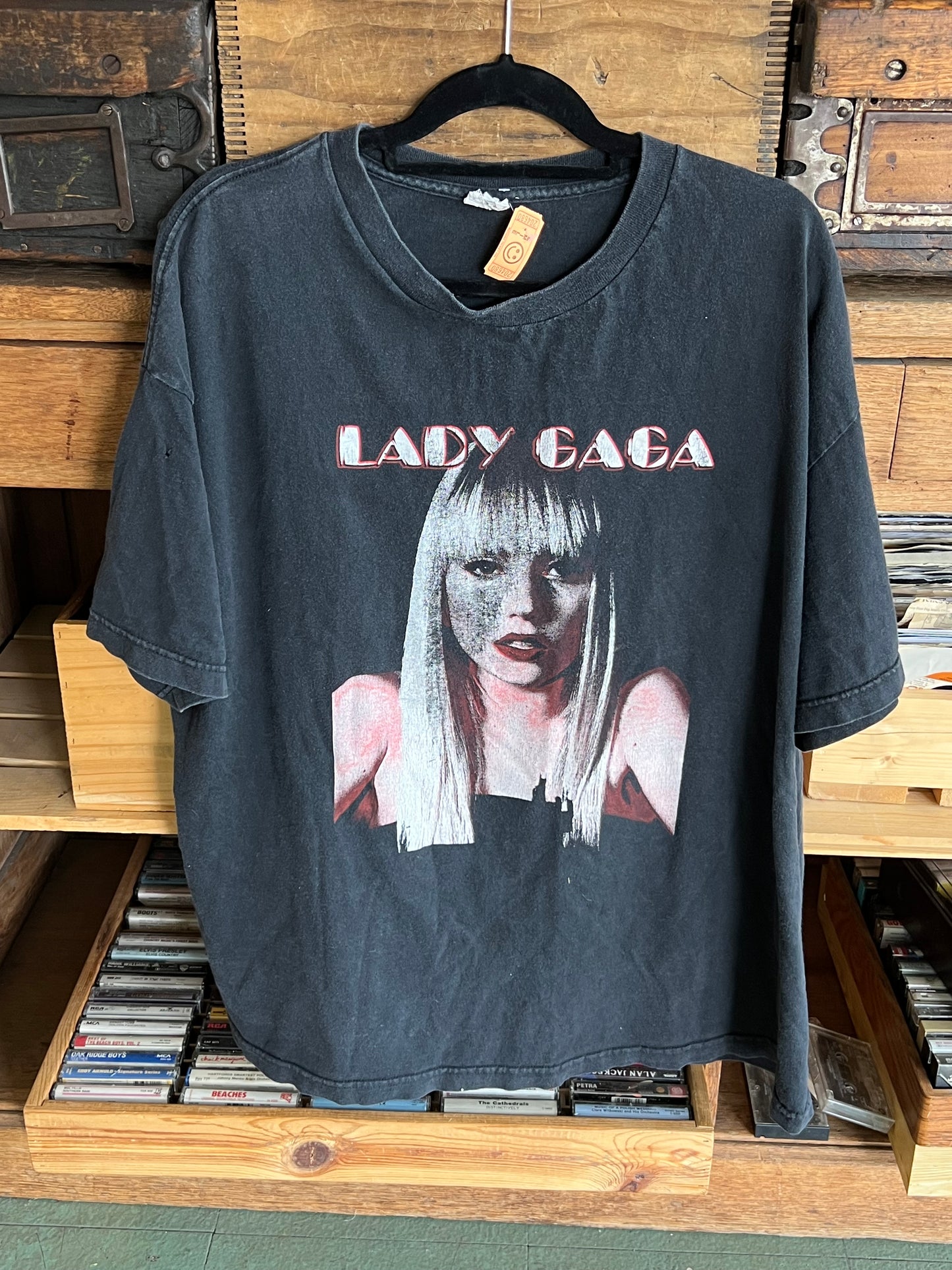 Vintage Lady Gaga Monsters Ball Concert Tour Band Tee Shirt