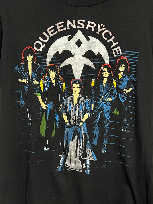 Vintage Queensryche Rage Tour 1986 1987 Tour T Shirt Sz M