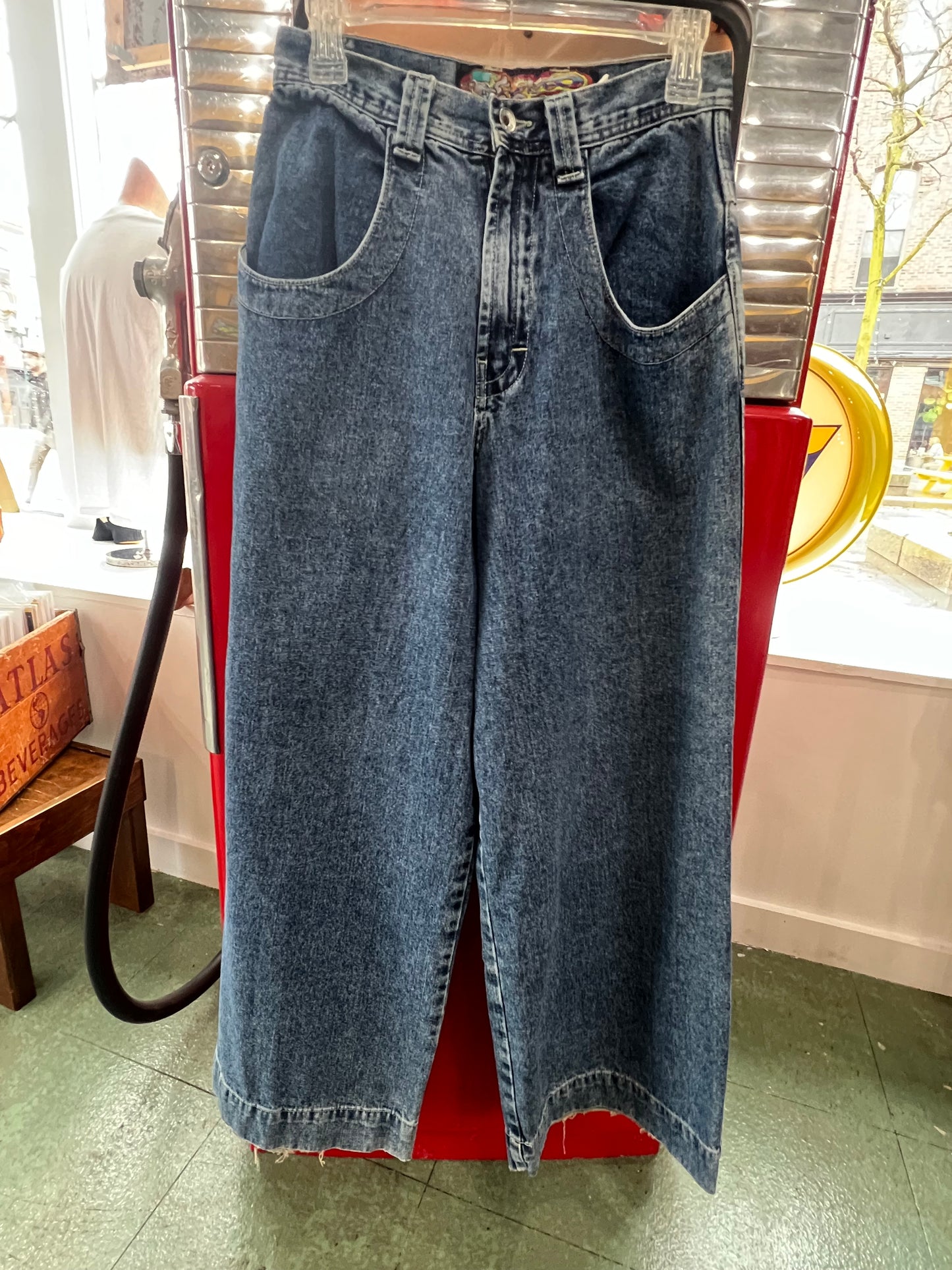 Vintage 1990s JNCO Wizard Jeans Skater Skateboard Denim 90s Streetwear