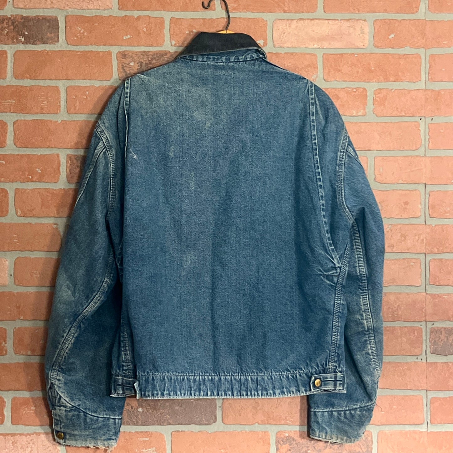 Vintage 80s Denim Carhartt 100th Anniversary Detroit Jacket Detroiter RARE