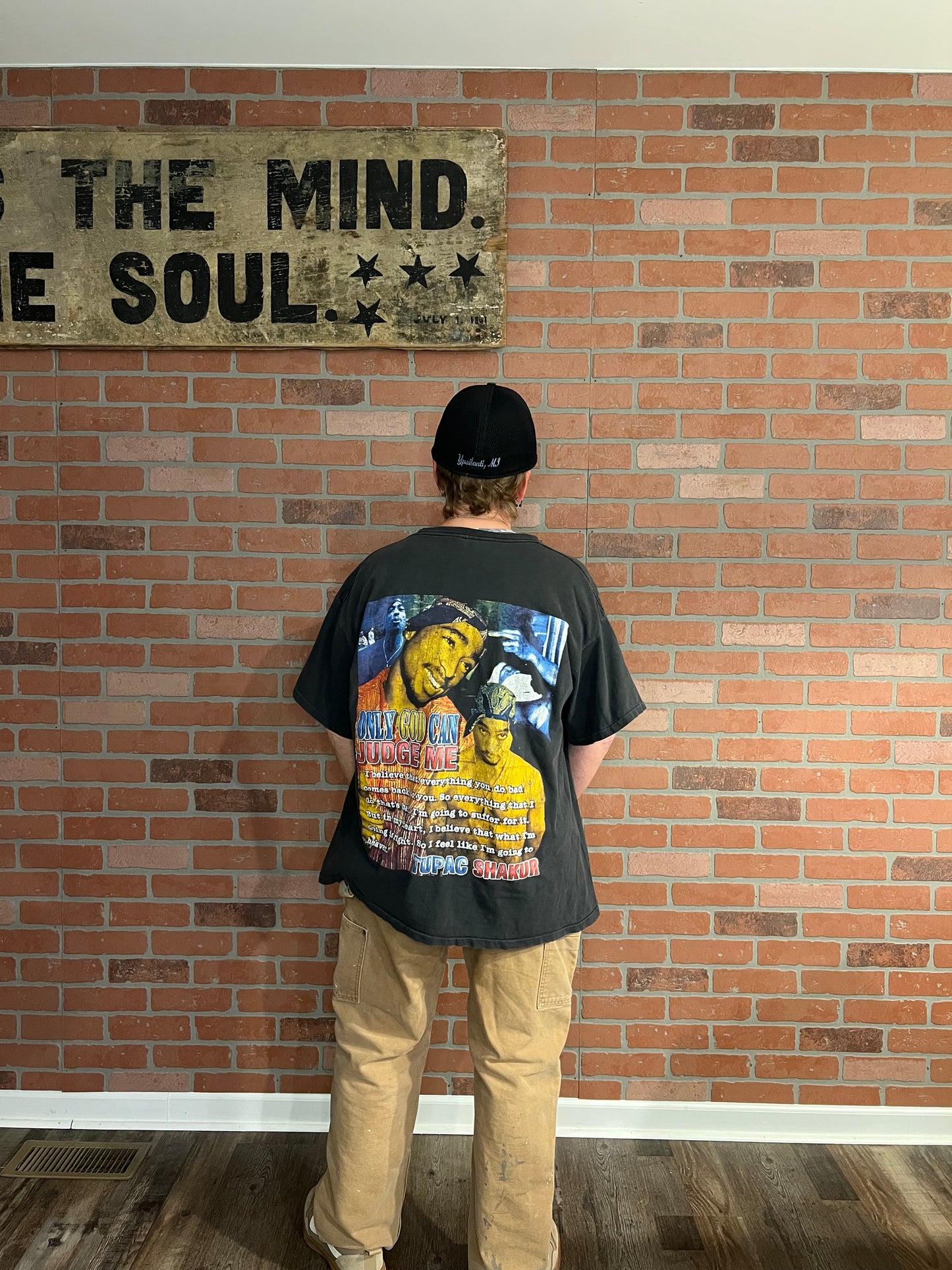 Vintage Tupac Memorial Rap Tee Shirt