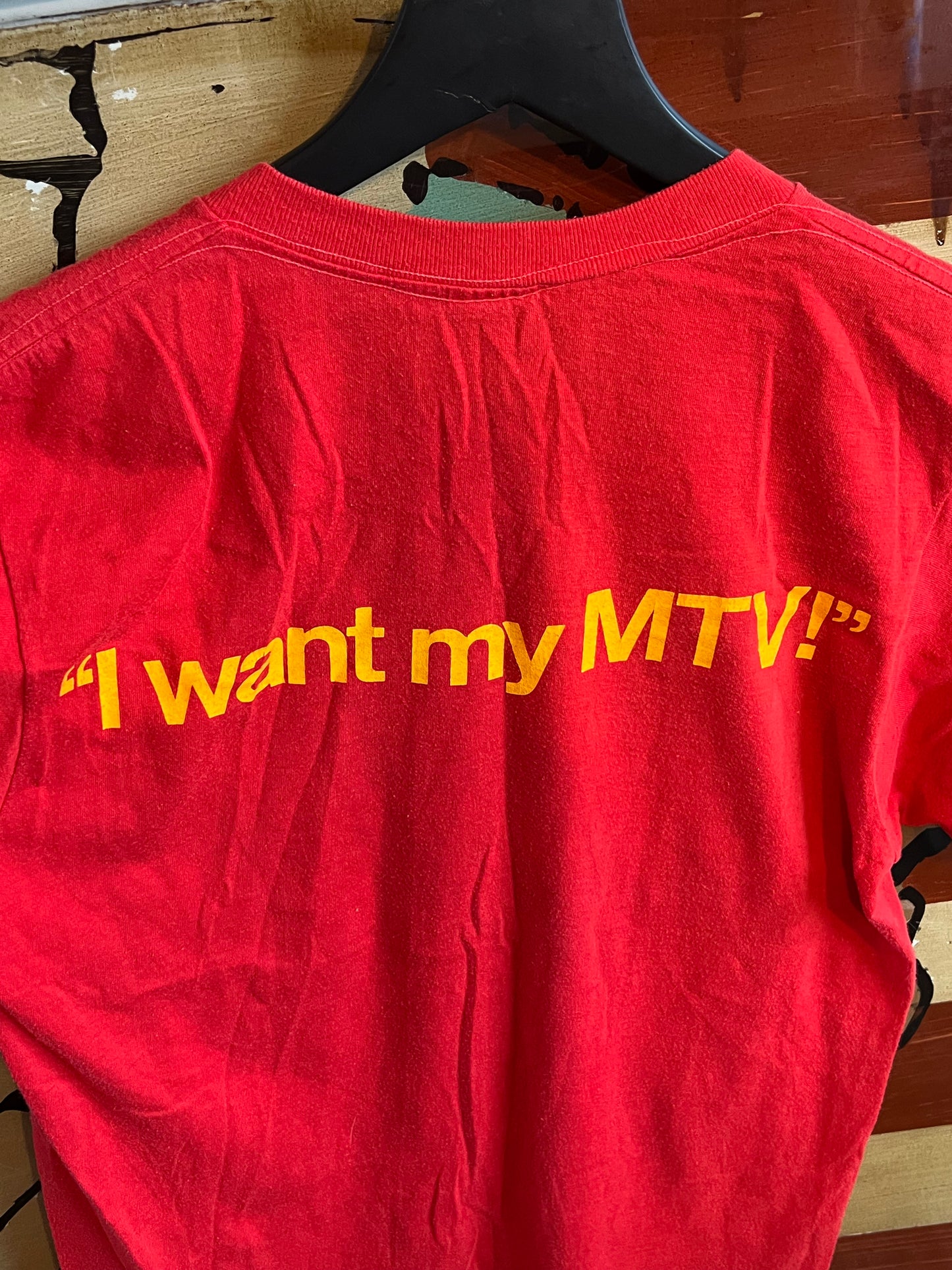 1980s I Want my MTV Single Stitch T Shirt Music TV Vintage Music Television Tee