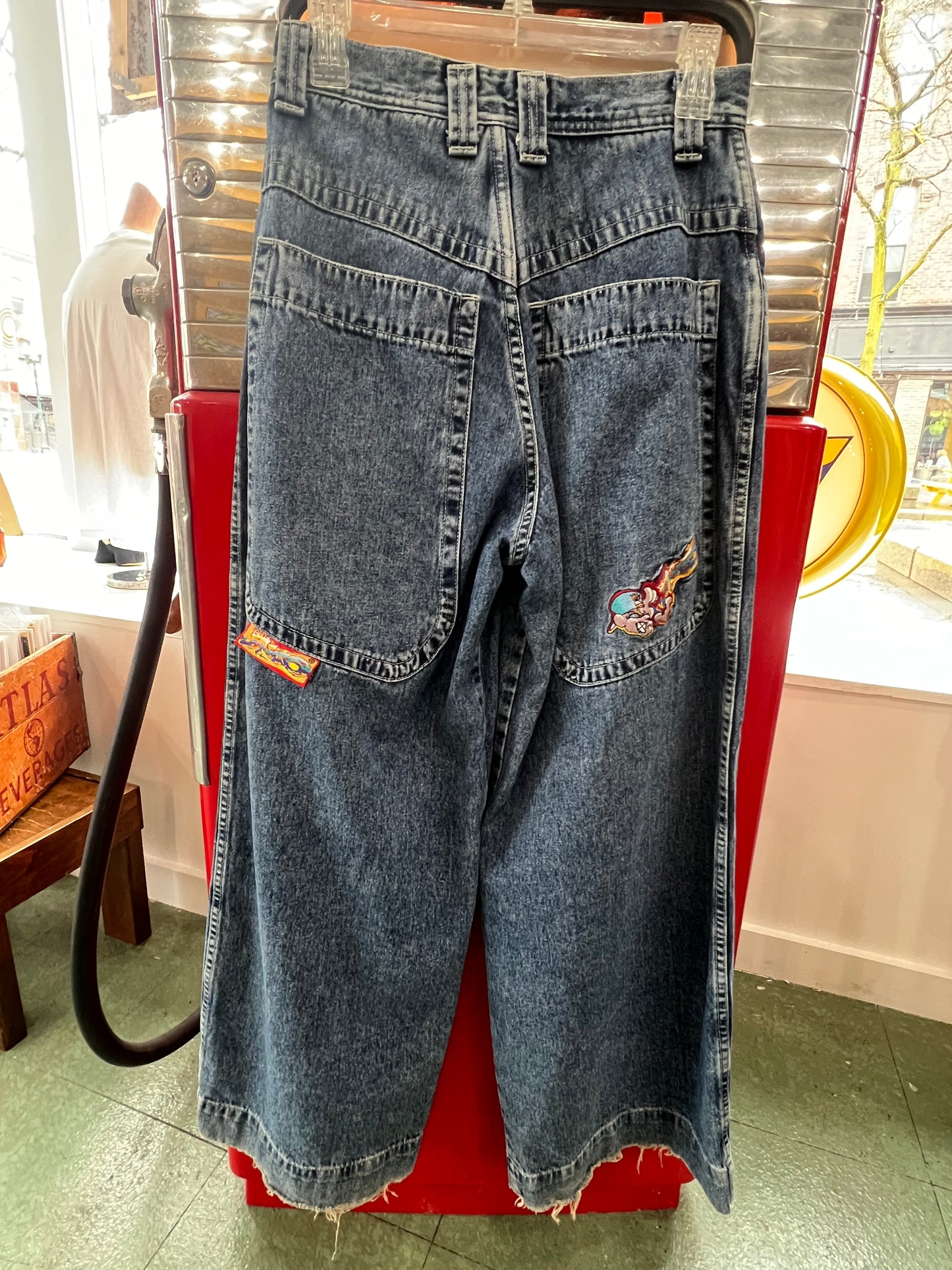 Vintage 1990s JNCO Wizard Jeans Skater Skateboard Denim 90s Streetwear