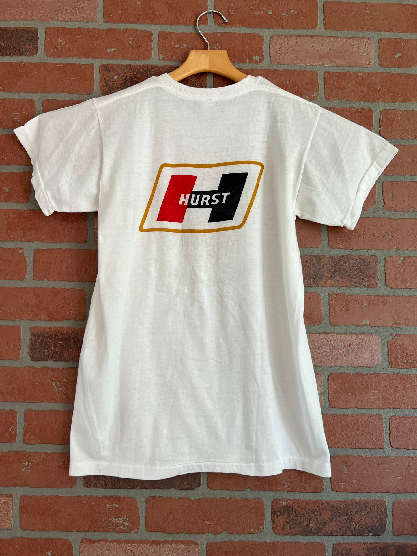 Vintage 1960s Hurst Drag Racing Speed Equipment T Shirt
