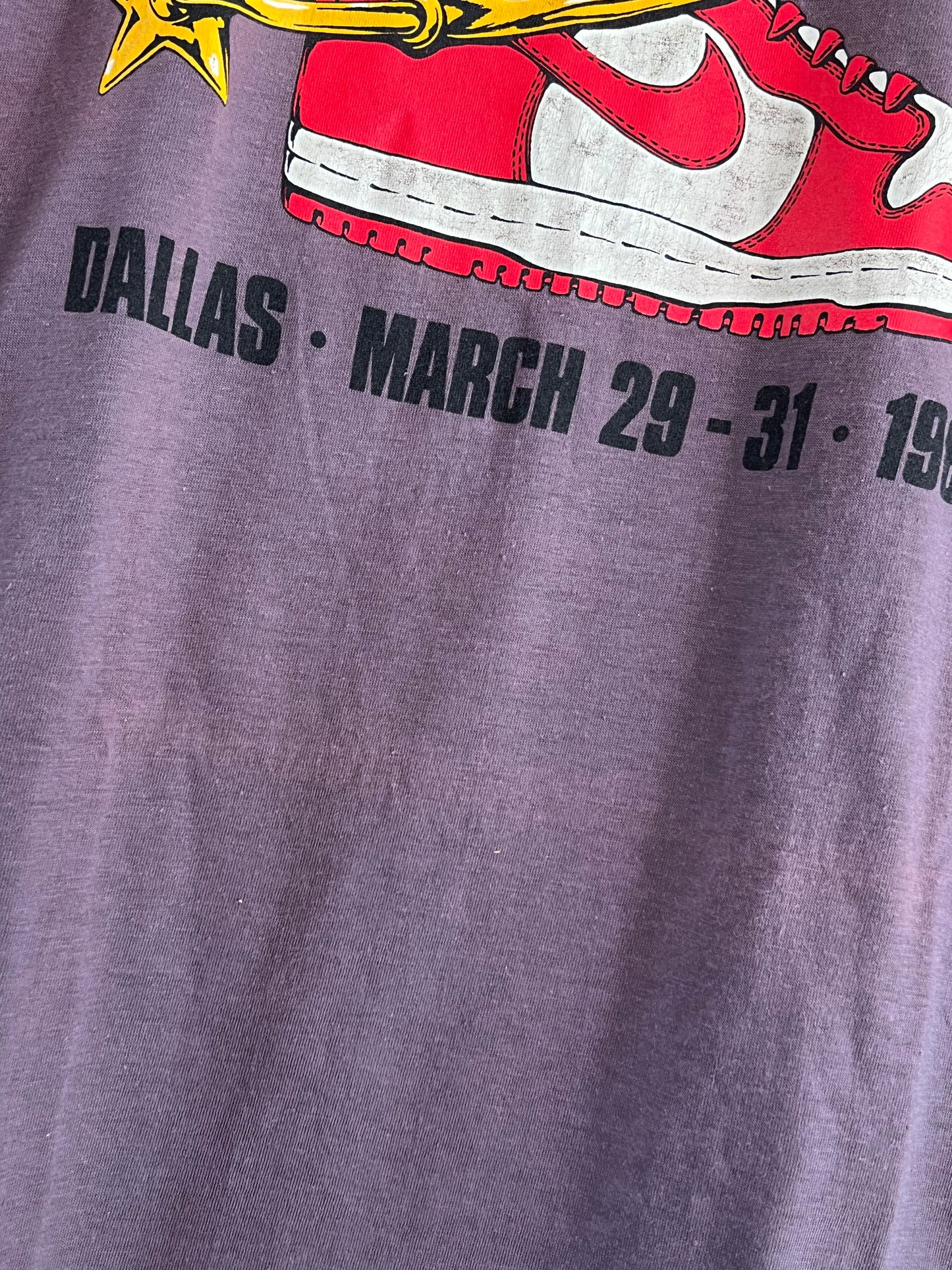 RARE 80s Nike Dunk Sneaker Promo Tee Shirt 1986 Nike RARE