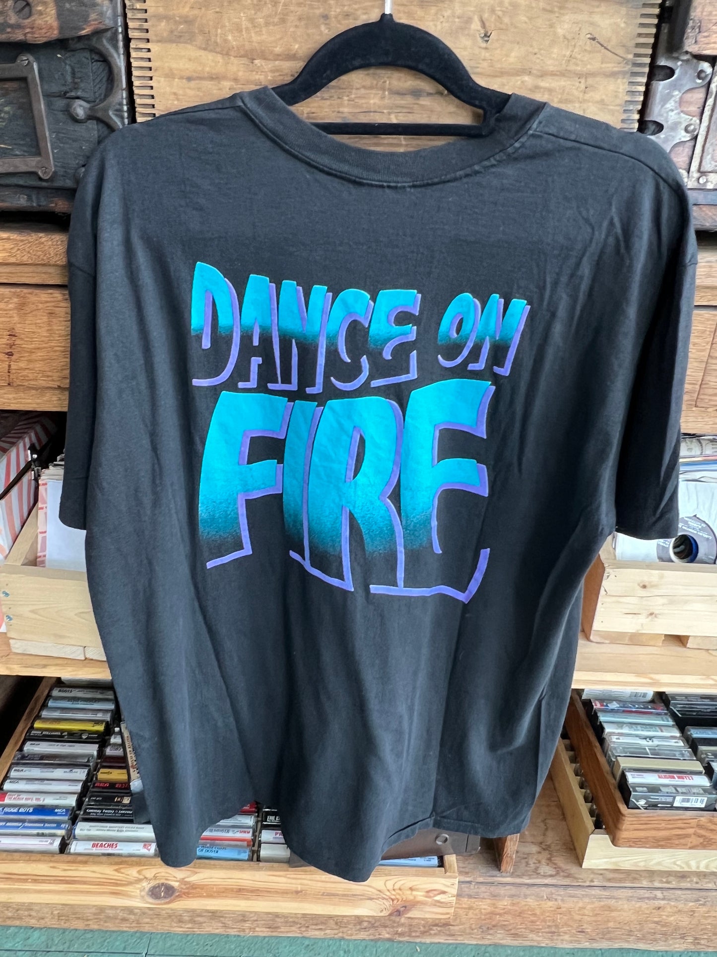 Vintage Jim Morrison The Doors Dance on Fire Concert Tee Shirt