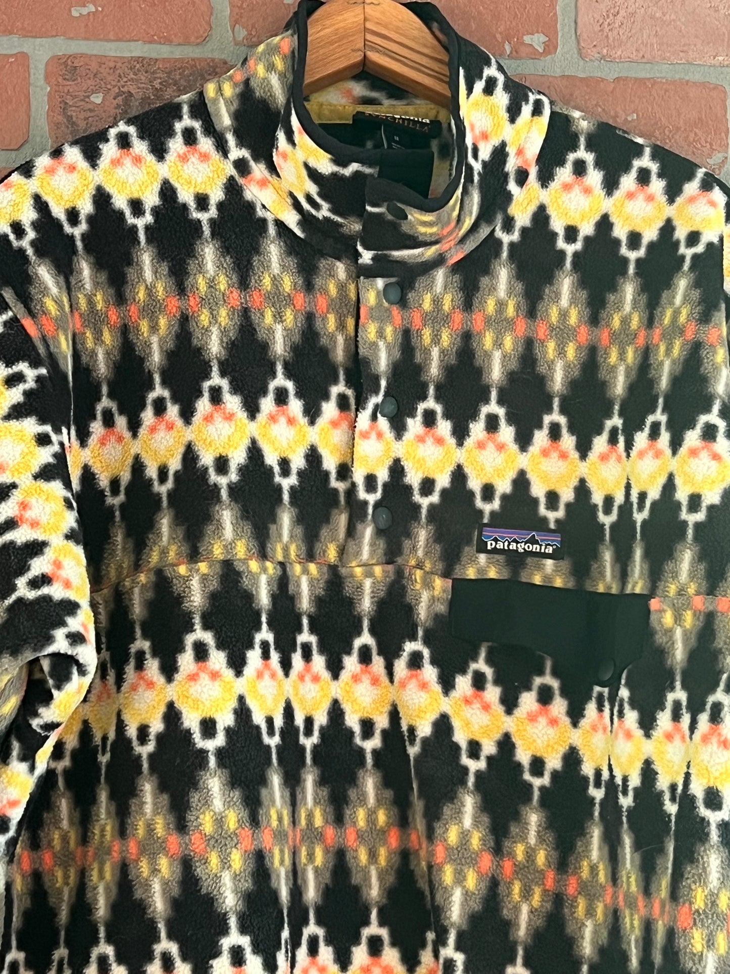 Vintage Patagonia Synchilla Forest Carpet Fleece Pullover