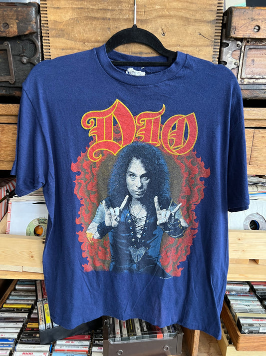 Vintage 1985 Dio Sacred Heart Concert Tour Band Tee Shirt