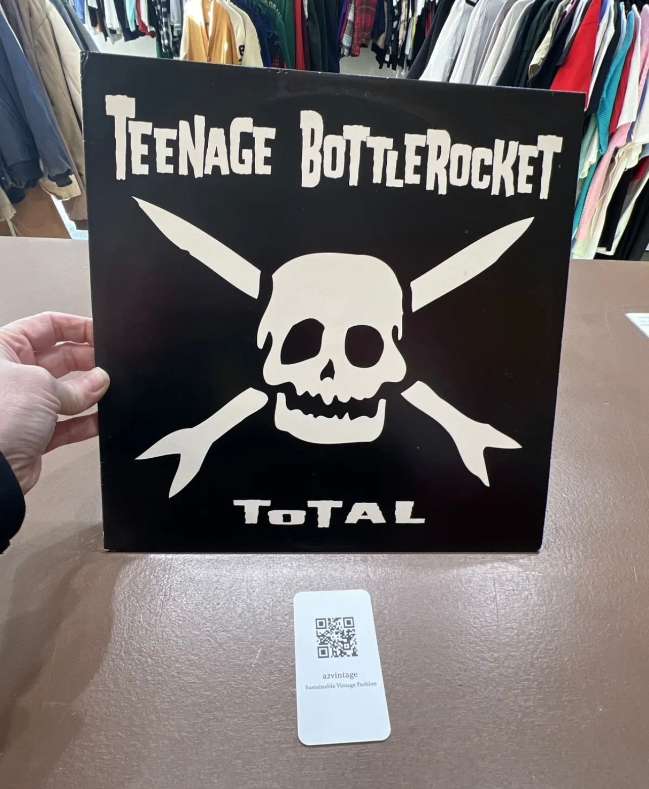 Teenage Bottlerocket-Total Record Album LP Punk Rock Music RARE 2005