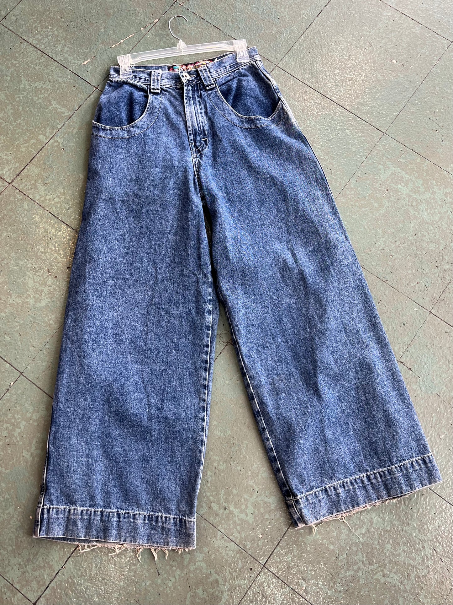 Vintage 1990s JNCO Wizard Jeans Skater Skateboard Denim 90s Streetwear