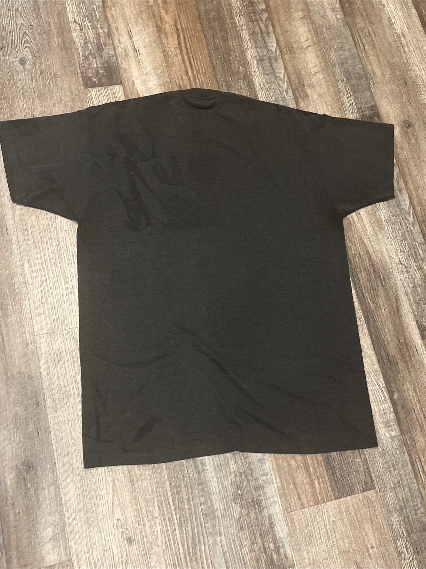 Vintage 80s Harley Davidson 3D Emblem Last Biker on Earth Tee Shirt Single Stitch XL