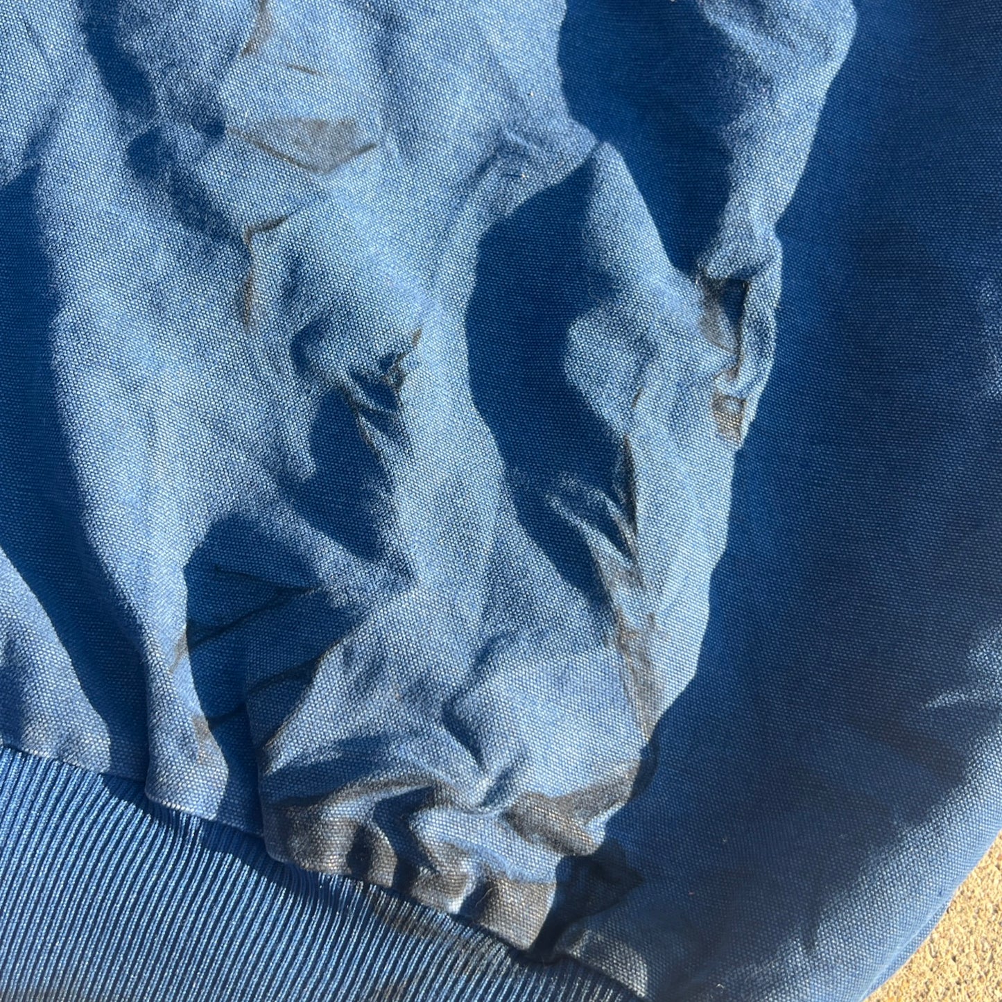 Vintage Y2K Carhartt J14 BLU Faded Blue Santa Fe Jacket Size XL