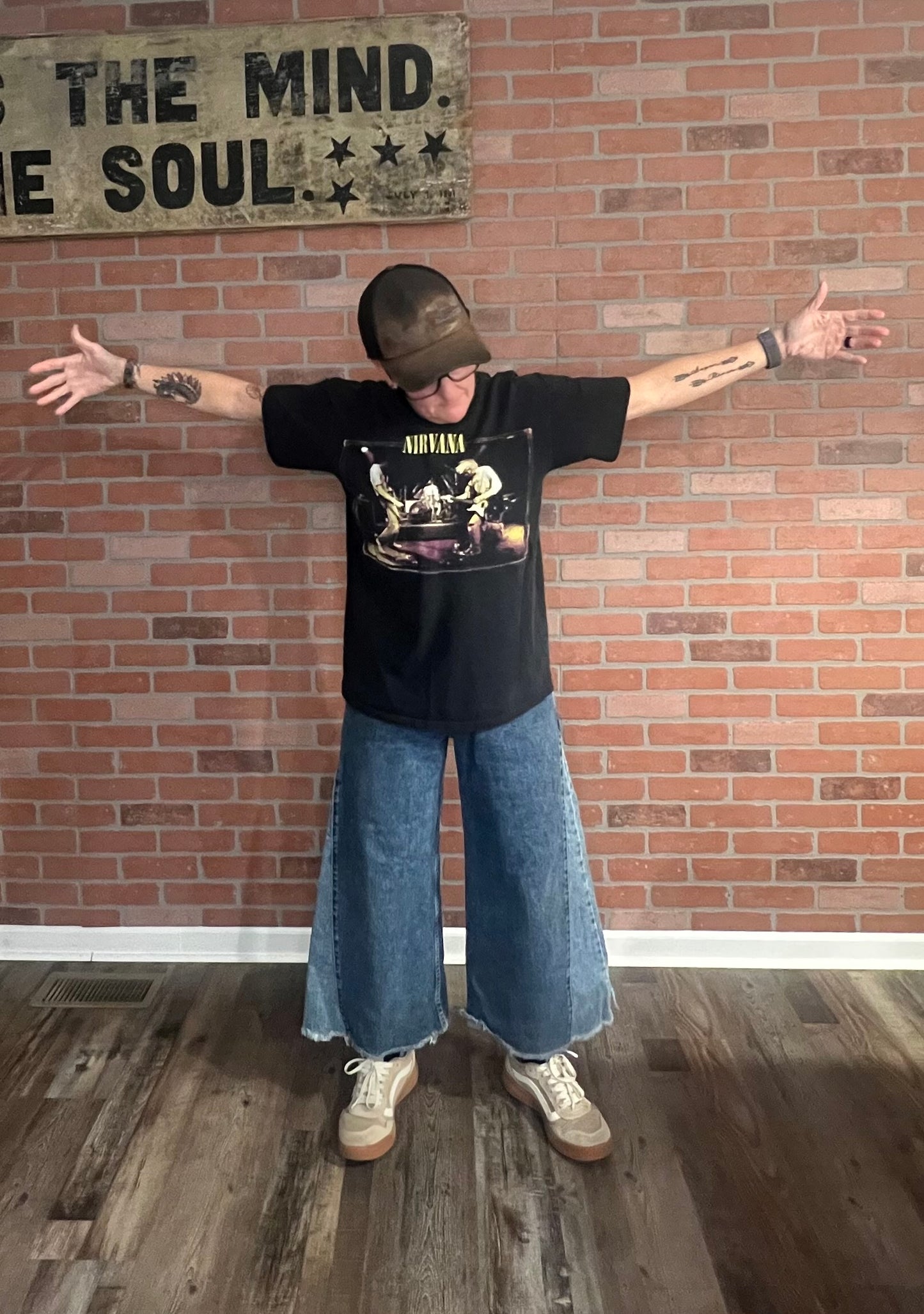 Vintage 90s Nirvana From the Muddy Banks of the Wishkah tee Shirt