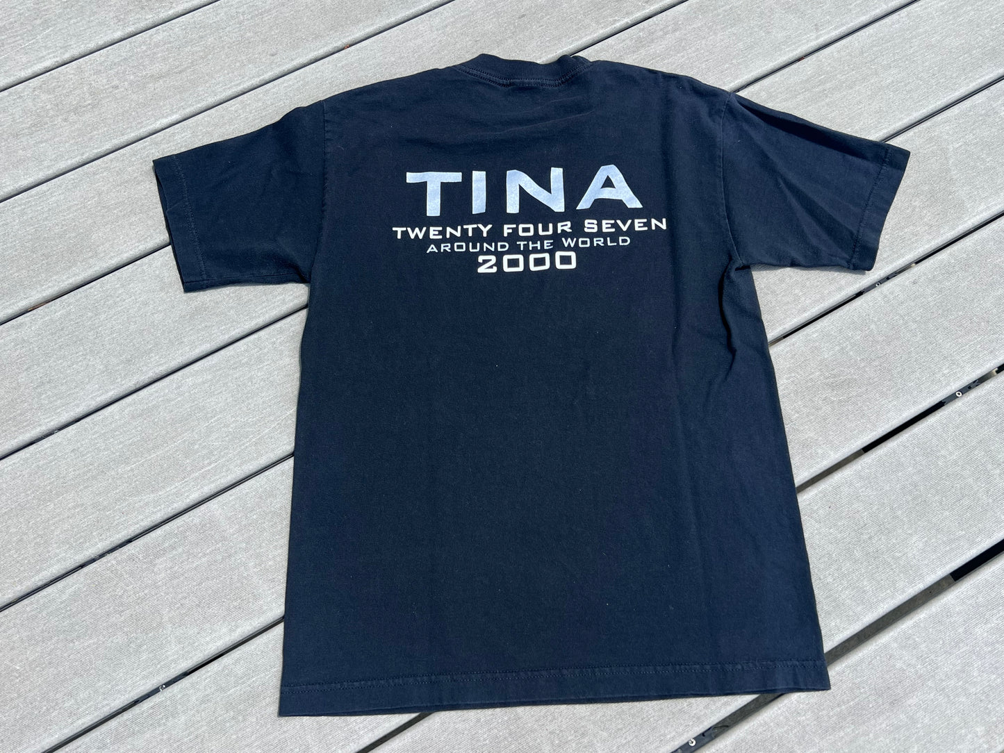 Tina Turner - Vintage And Original 2000 Concert T Shirt - Twenty Four Seven Tour