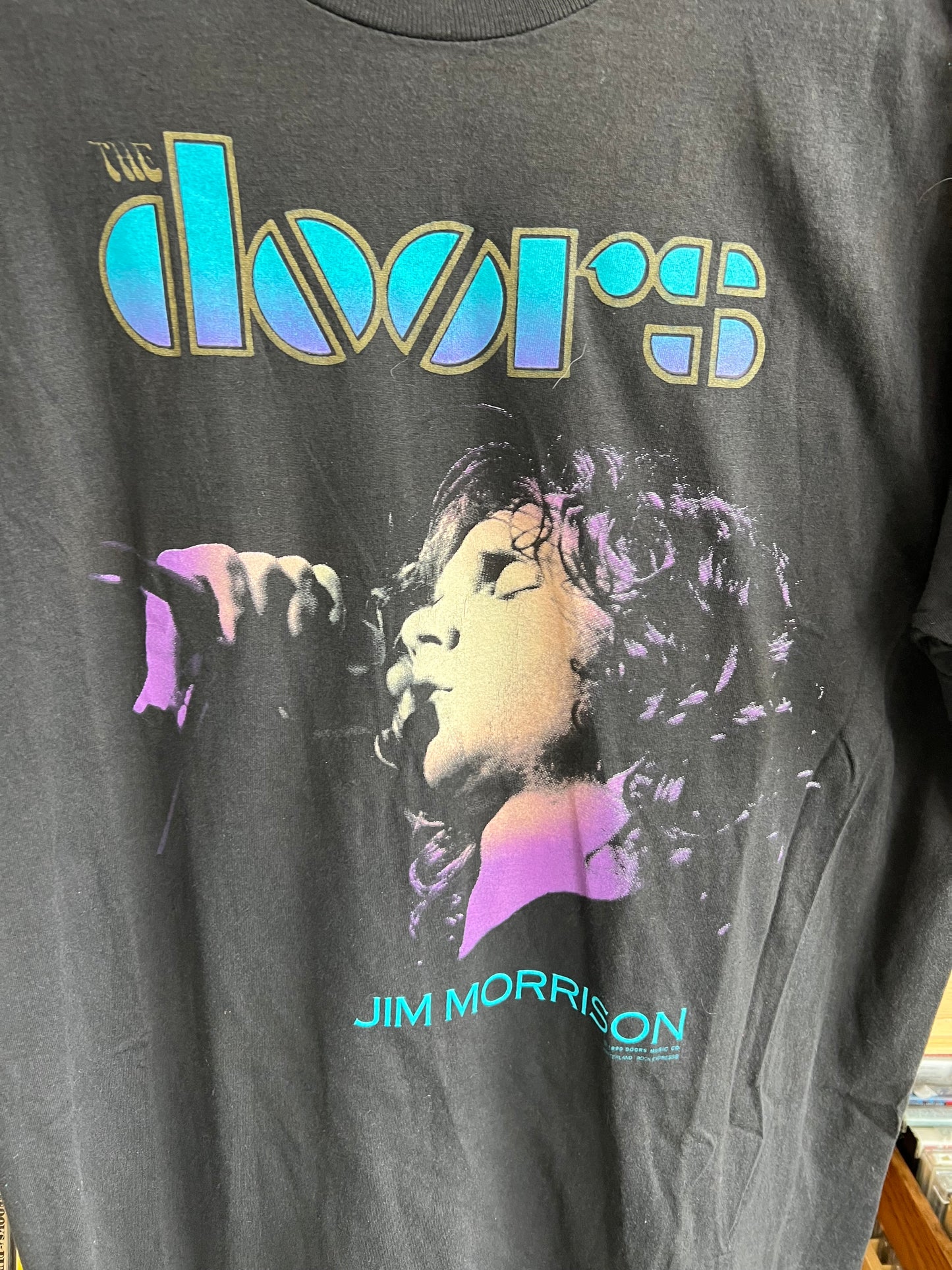 Vintage Jim Morrison The Doors Dance on Fire Concert Tee Shirt