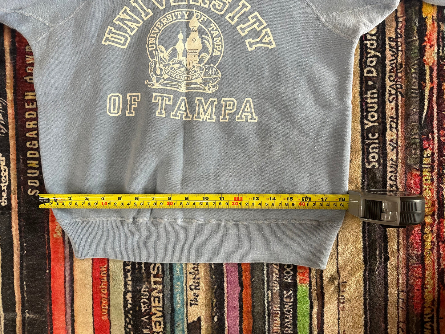 Vintage 1960's University of Tampa Crewneck Sweater