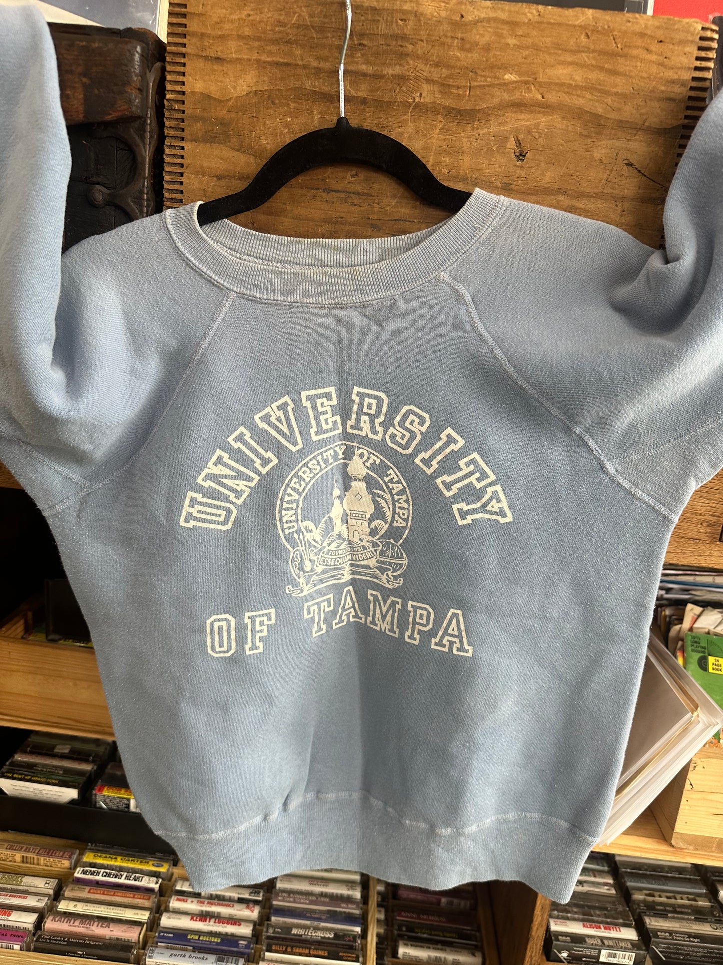 Vintage 1960's University of Tampa Crewneck Sweater