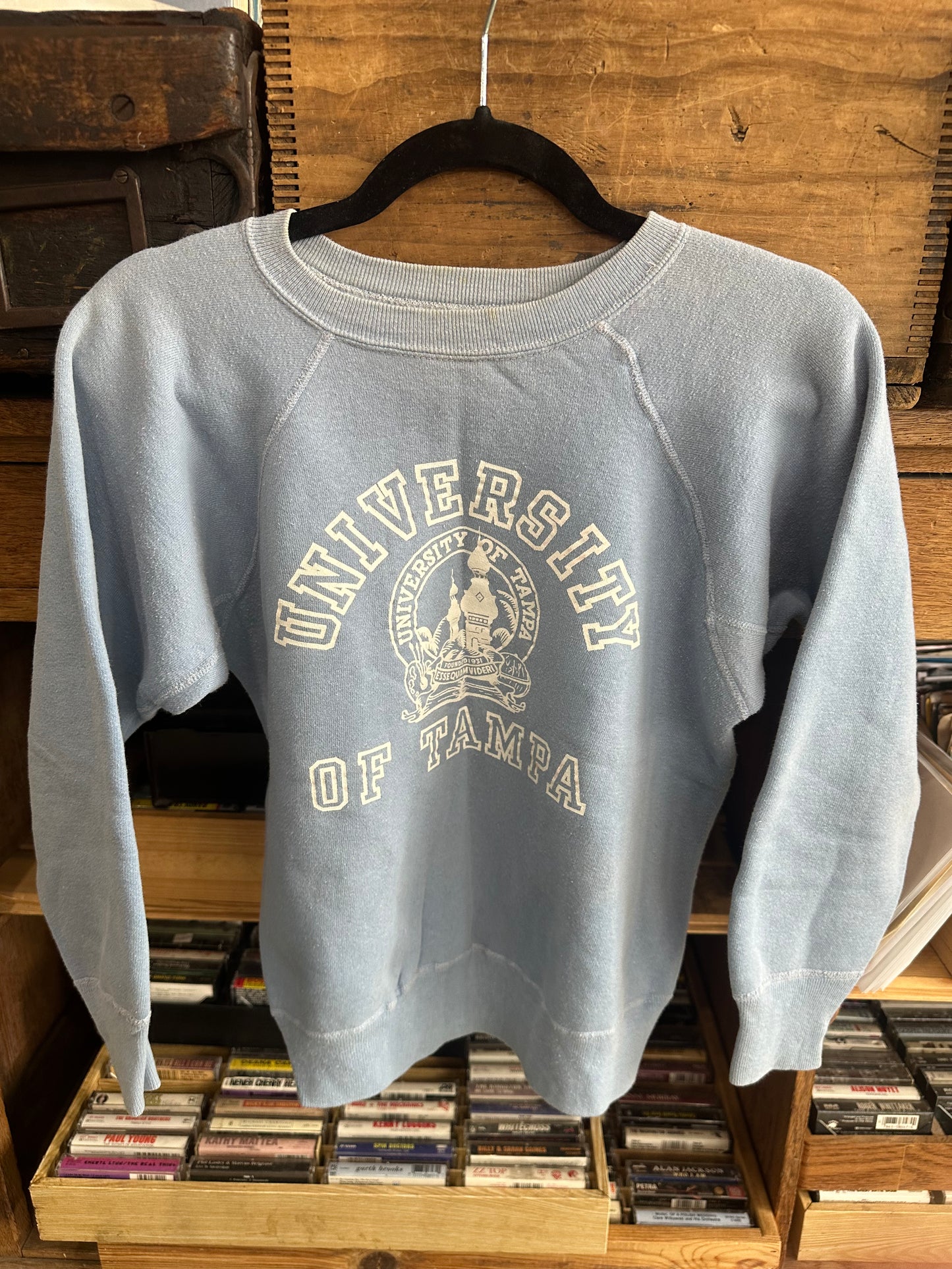 Vintage 1960's University of Tampa Crewneck Sweater