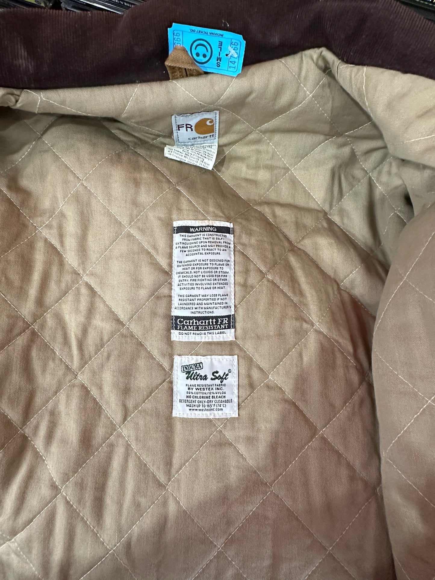 Quilt-Lined Carhartt Jacket