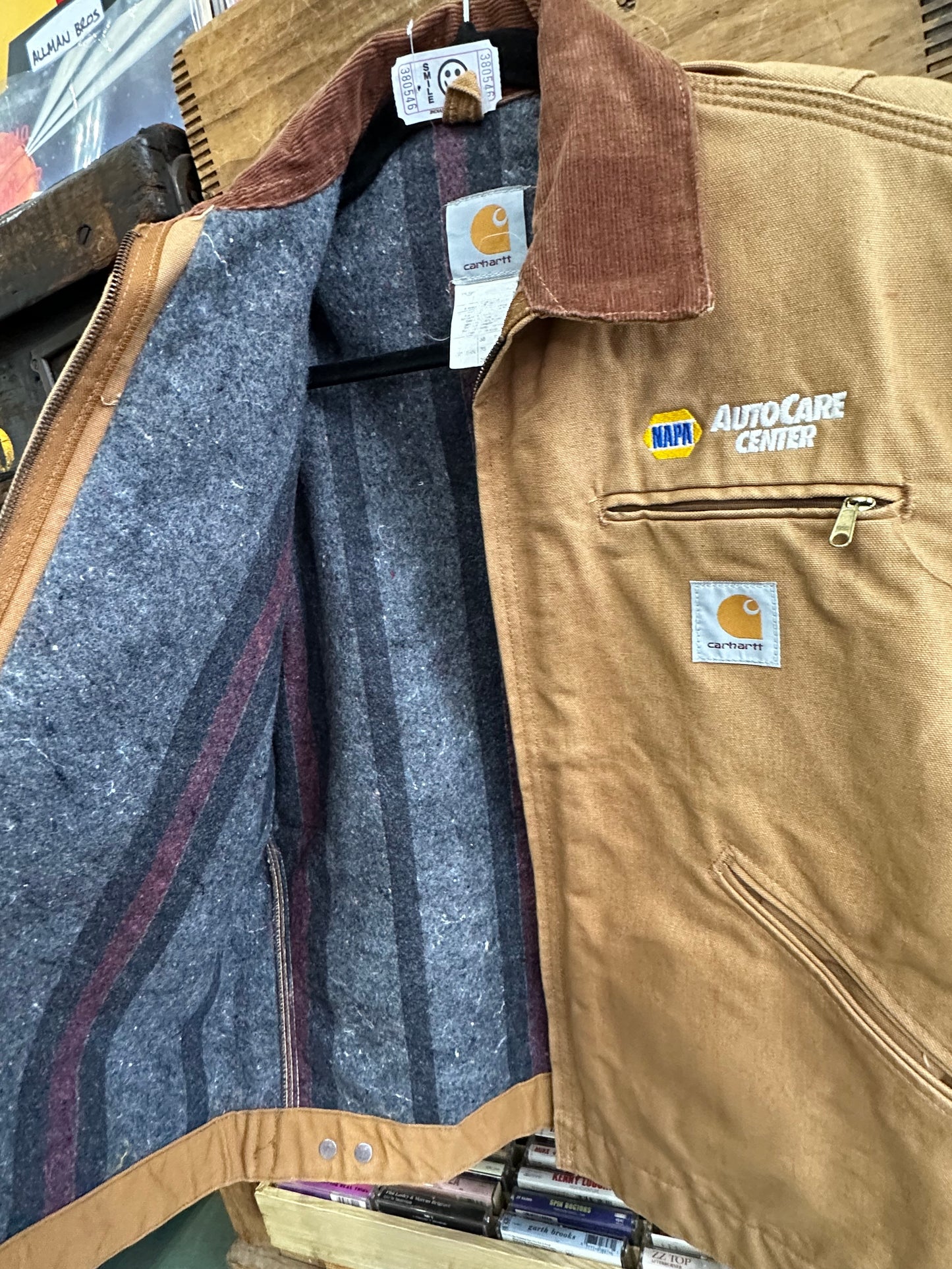 Vintage Napa Carhartt Detroiter Jacket