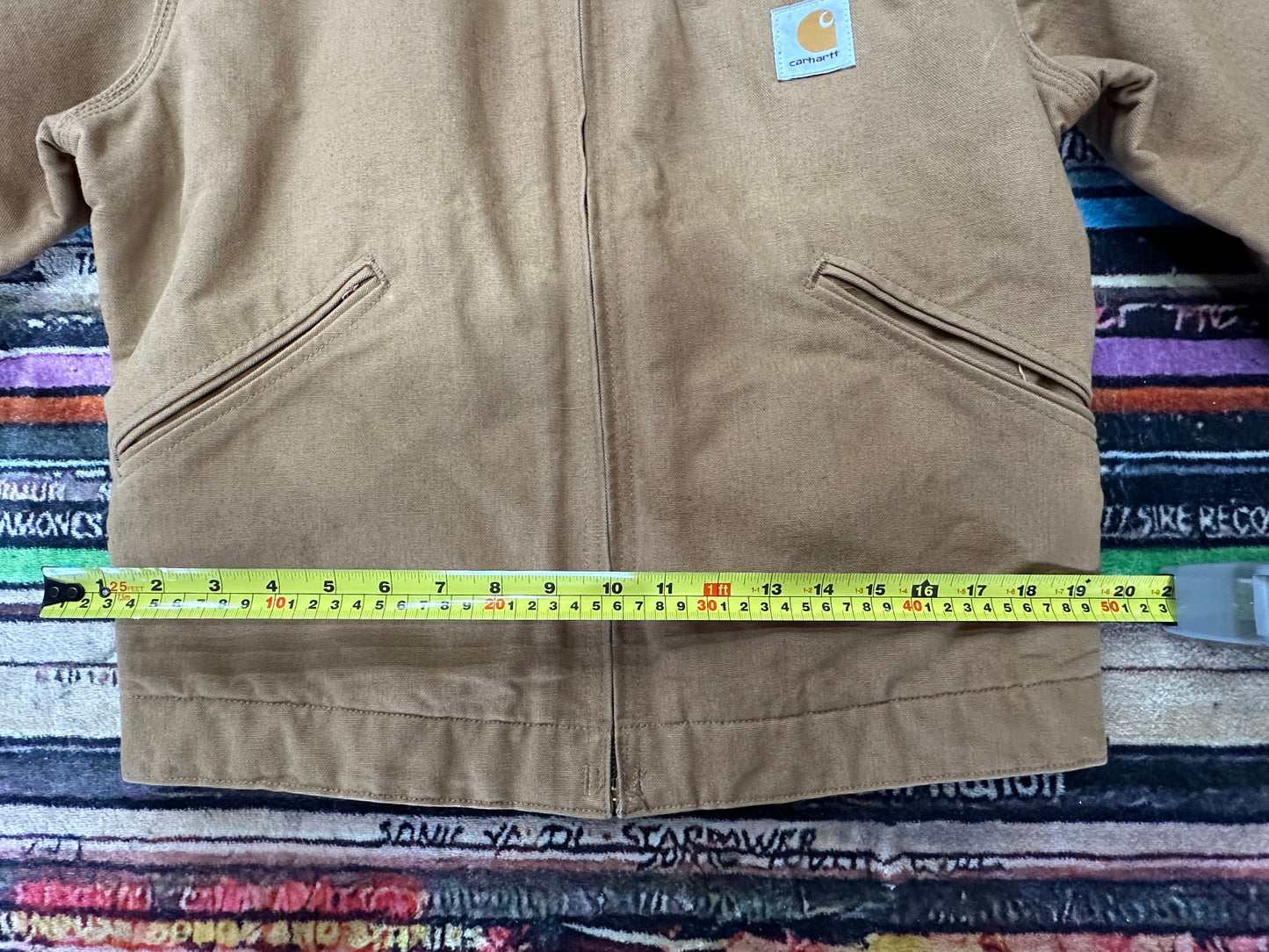 Blanket Lined Carhartt Jacket