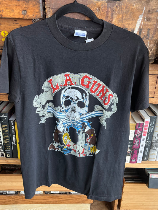 Vintage LA Guns Sex Booze & Tattoos Band Shirt Concert Tee