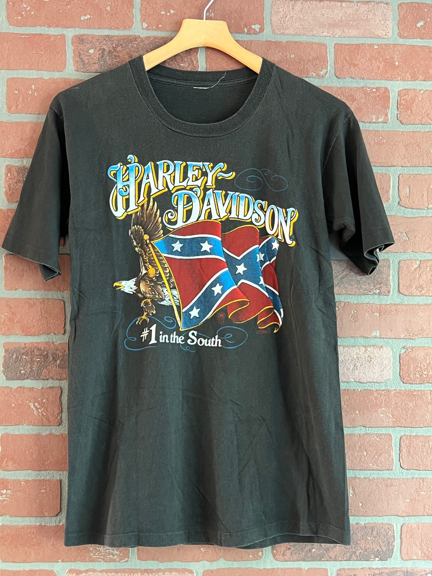 Vintage 80s Harley Davidson #1 in the South T Shirt